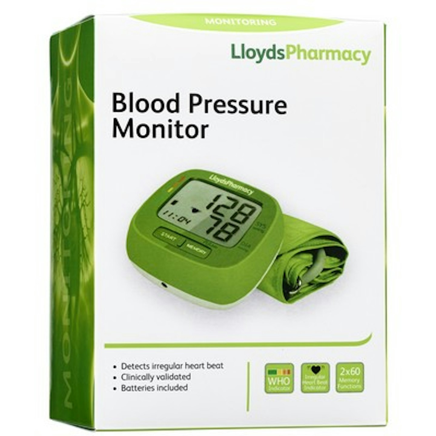 LloydsPharmacy blood pressure monitor and cuff