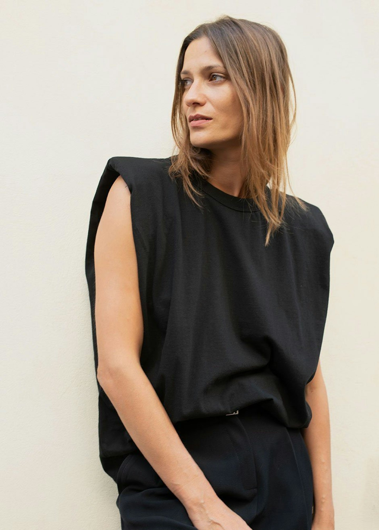 Muscle T-Shirt In Black, £61.15
