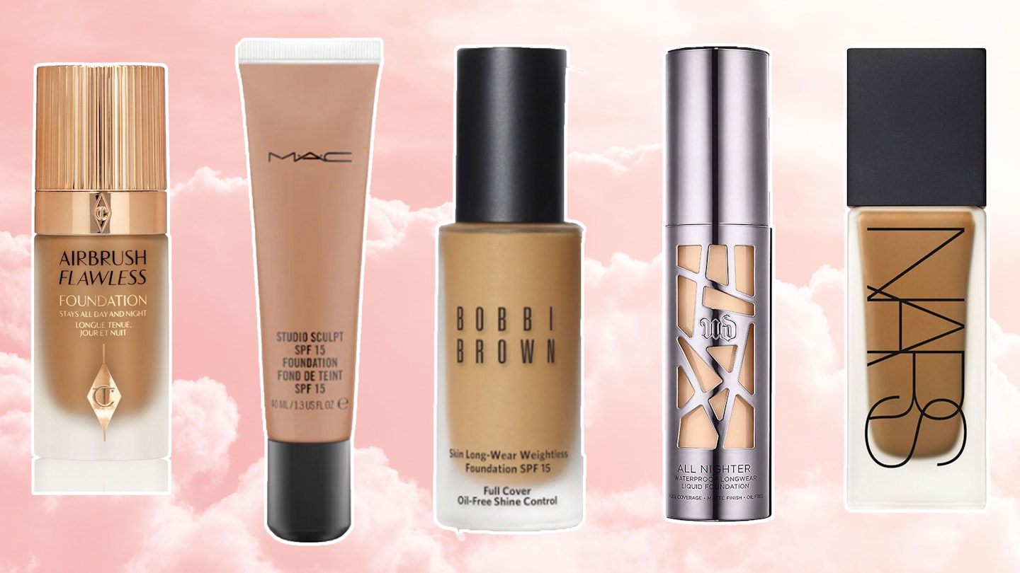 best full coverage foundation for oily dry combination and normal skin