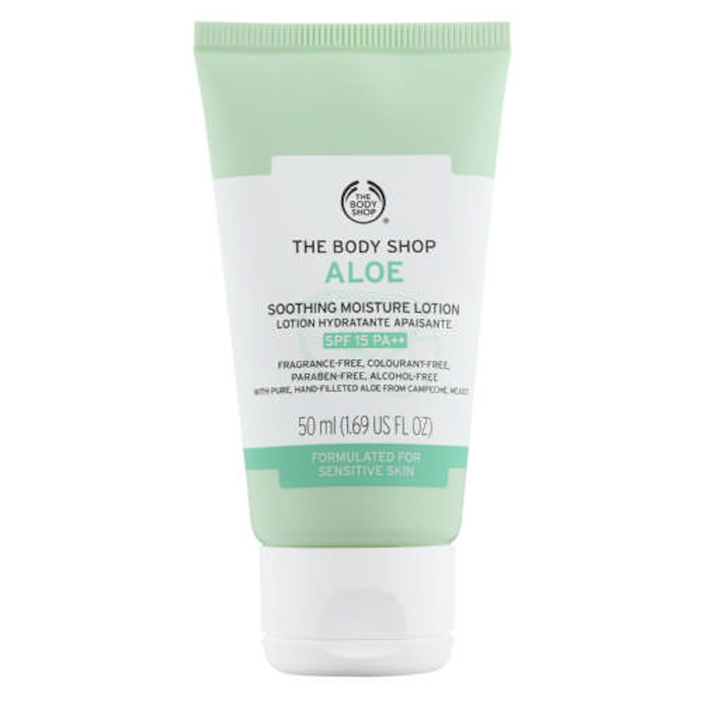 The Body Shop Aloe Soothing Moisture Lotion SPF15, £15