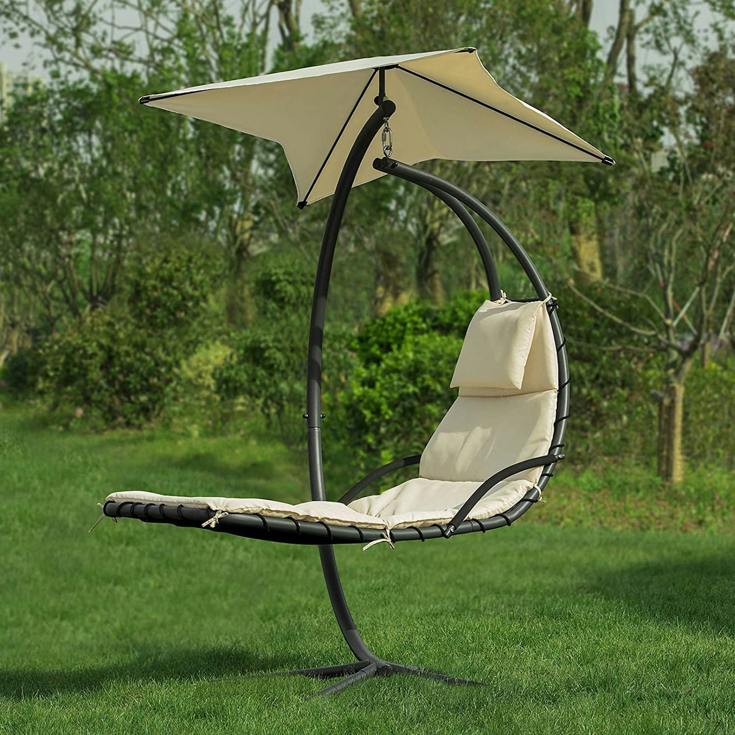 SoBuyu00ae OGS39-MI, Garden Patio Hammock Swing, £159.95