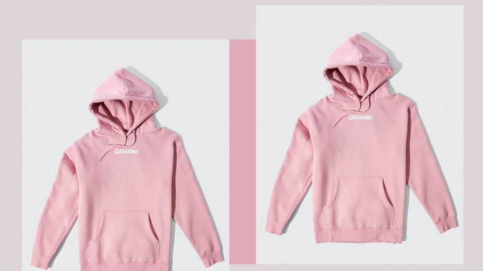 Timothee chalamet pink glossier hoodie Clearance