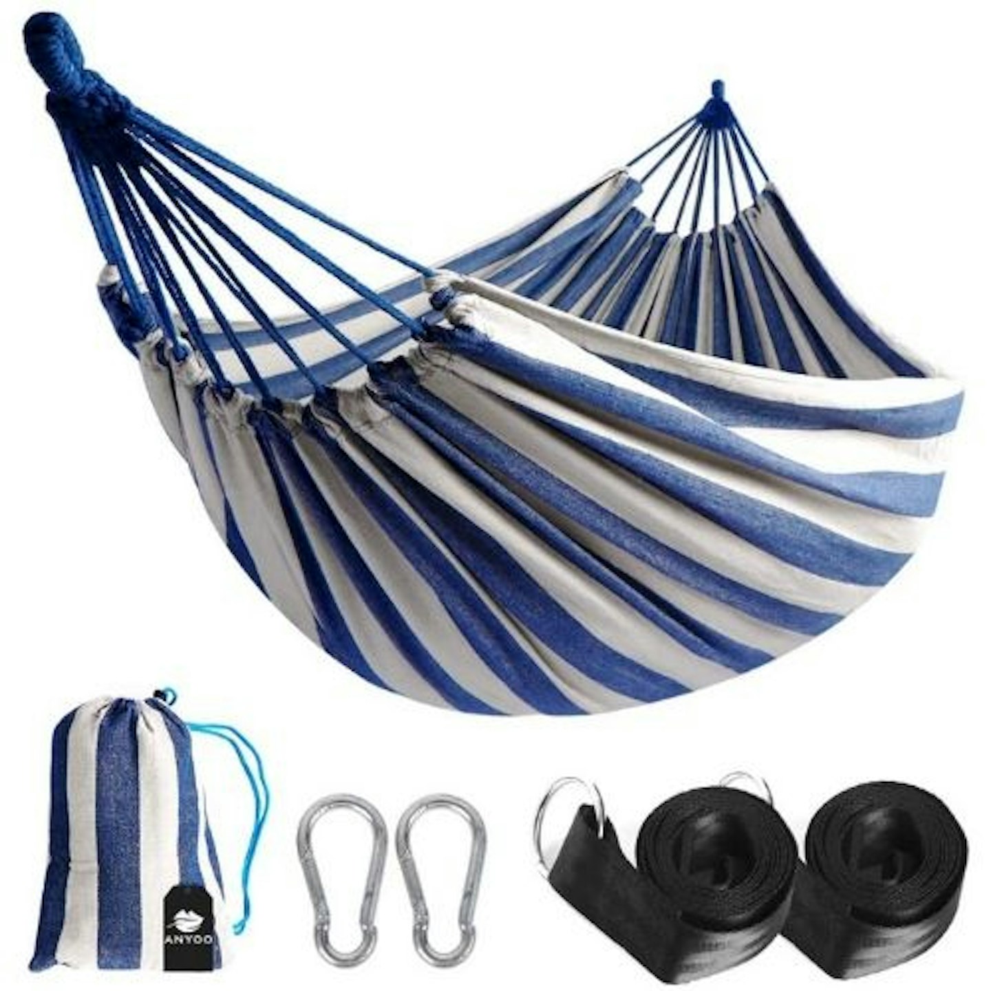 Anyoo Outdoor Cotton Hammock
