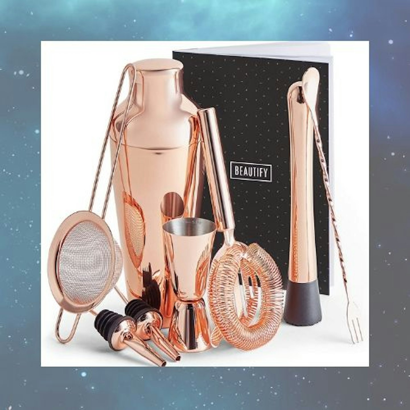 Beautify Copper Cocktail Making Set