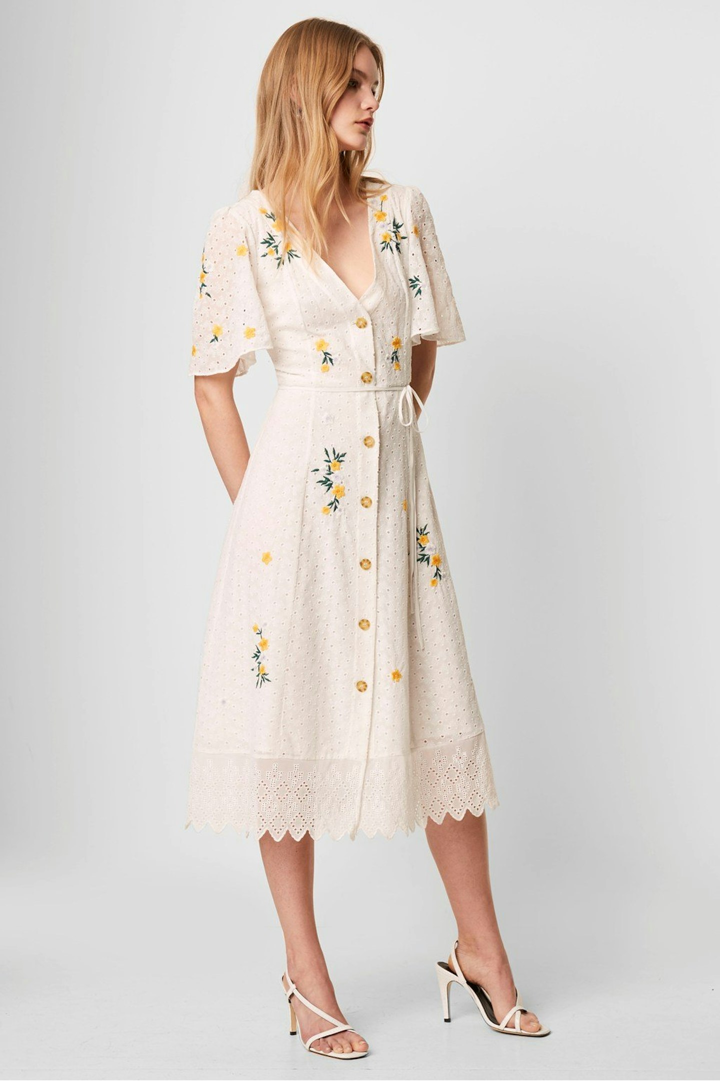 French Connection, Embroidered Dress,  £150