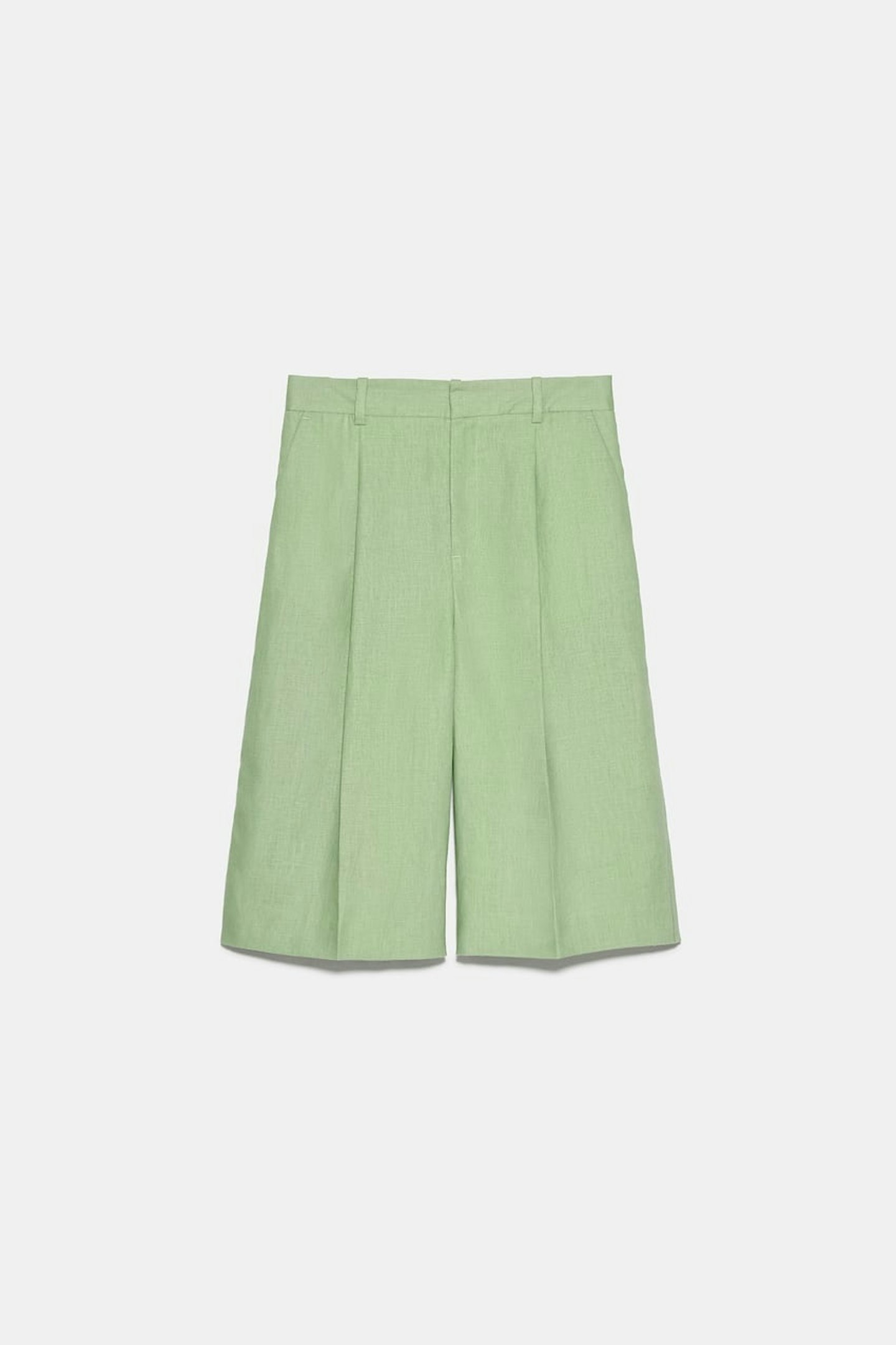Zara, Linen Bermuda Shorts, £25.99