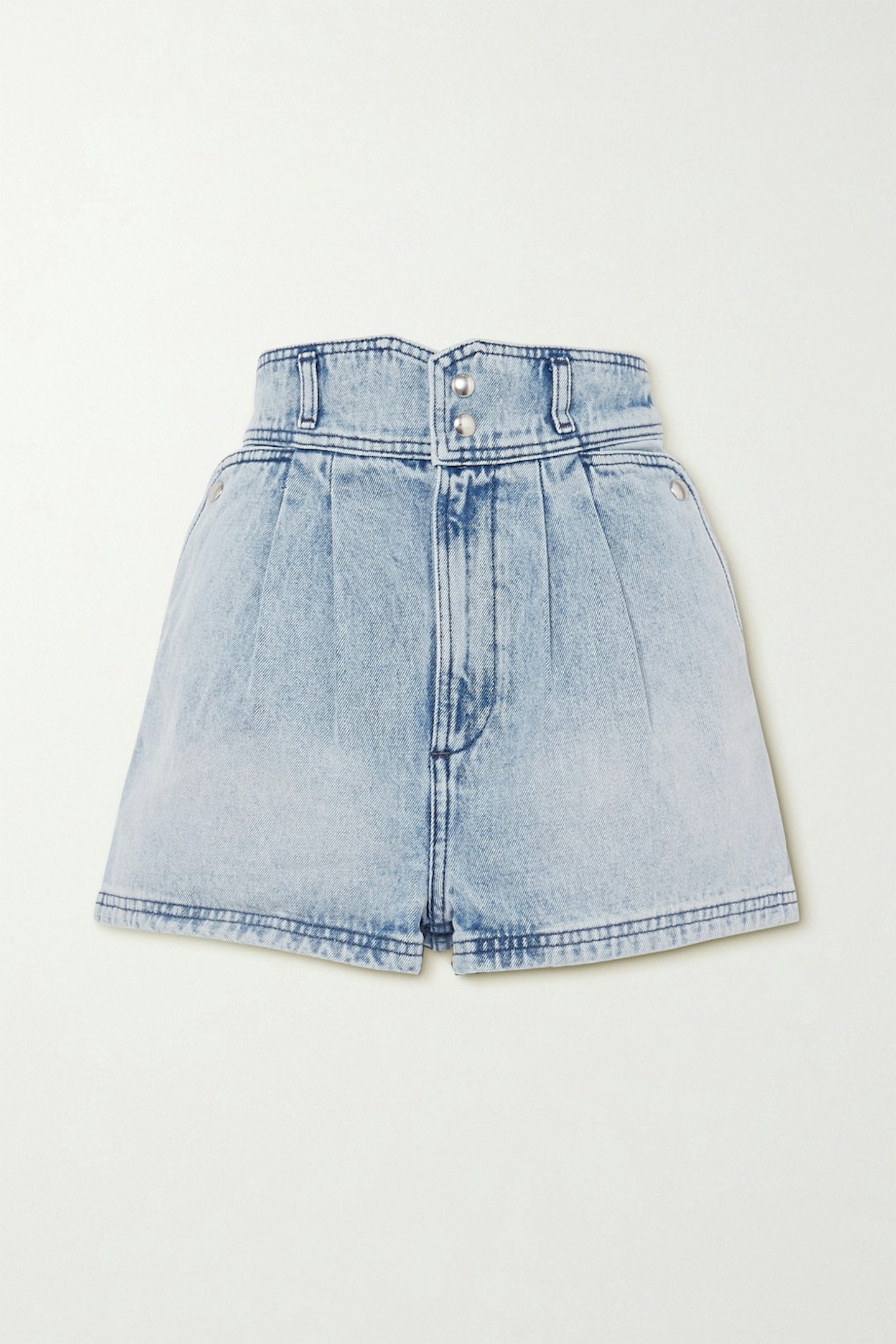 IRO, Laconi high-rise denim shorts, £237
