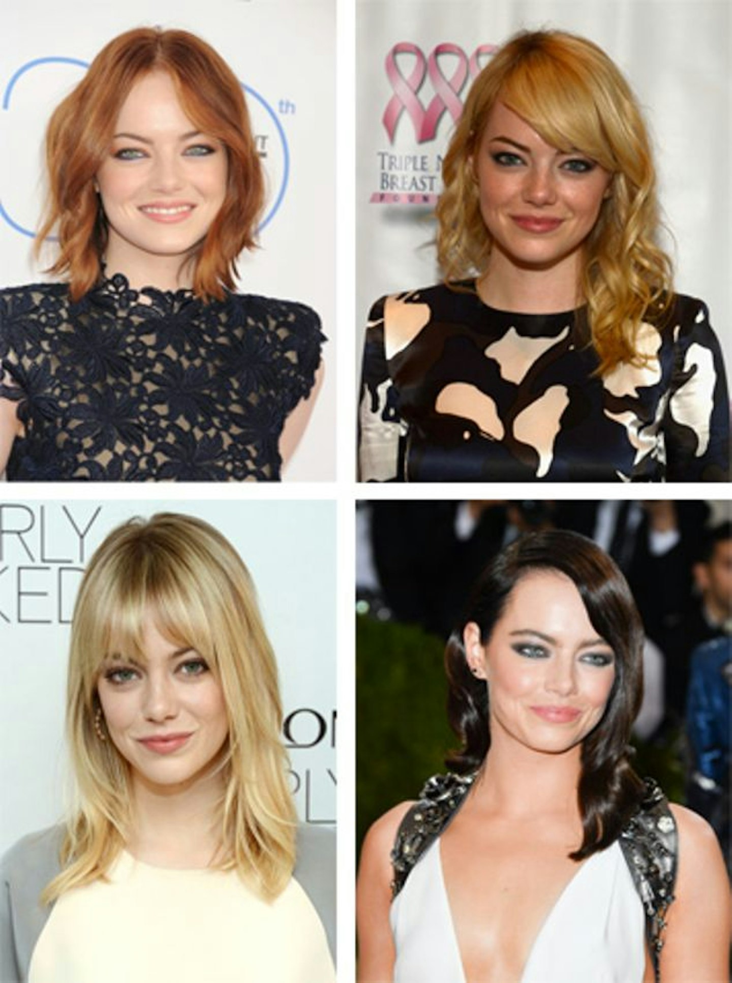 Celebrity hair transformations