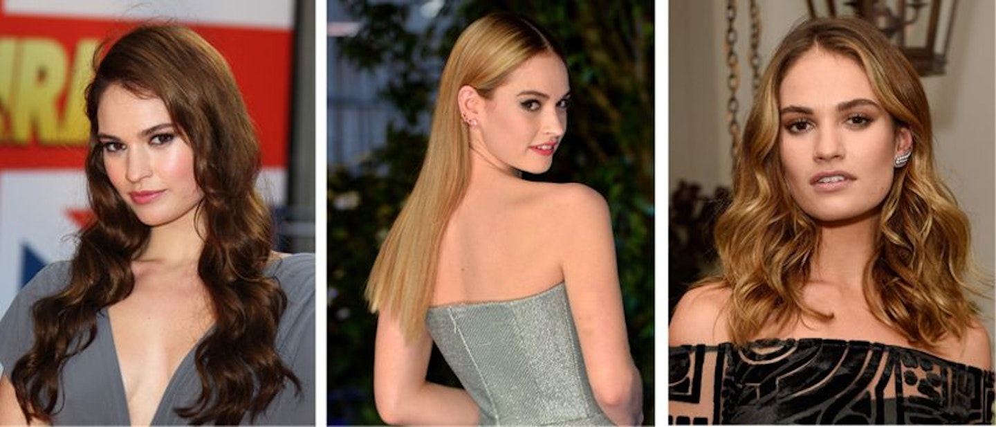 Celebrity hair transformations