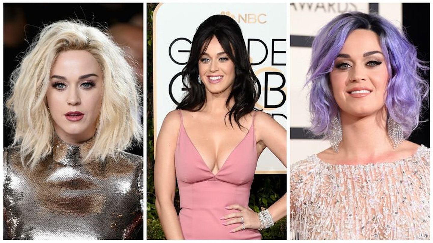 Celebrity hair transformations