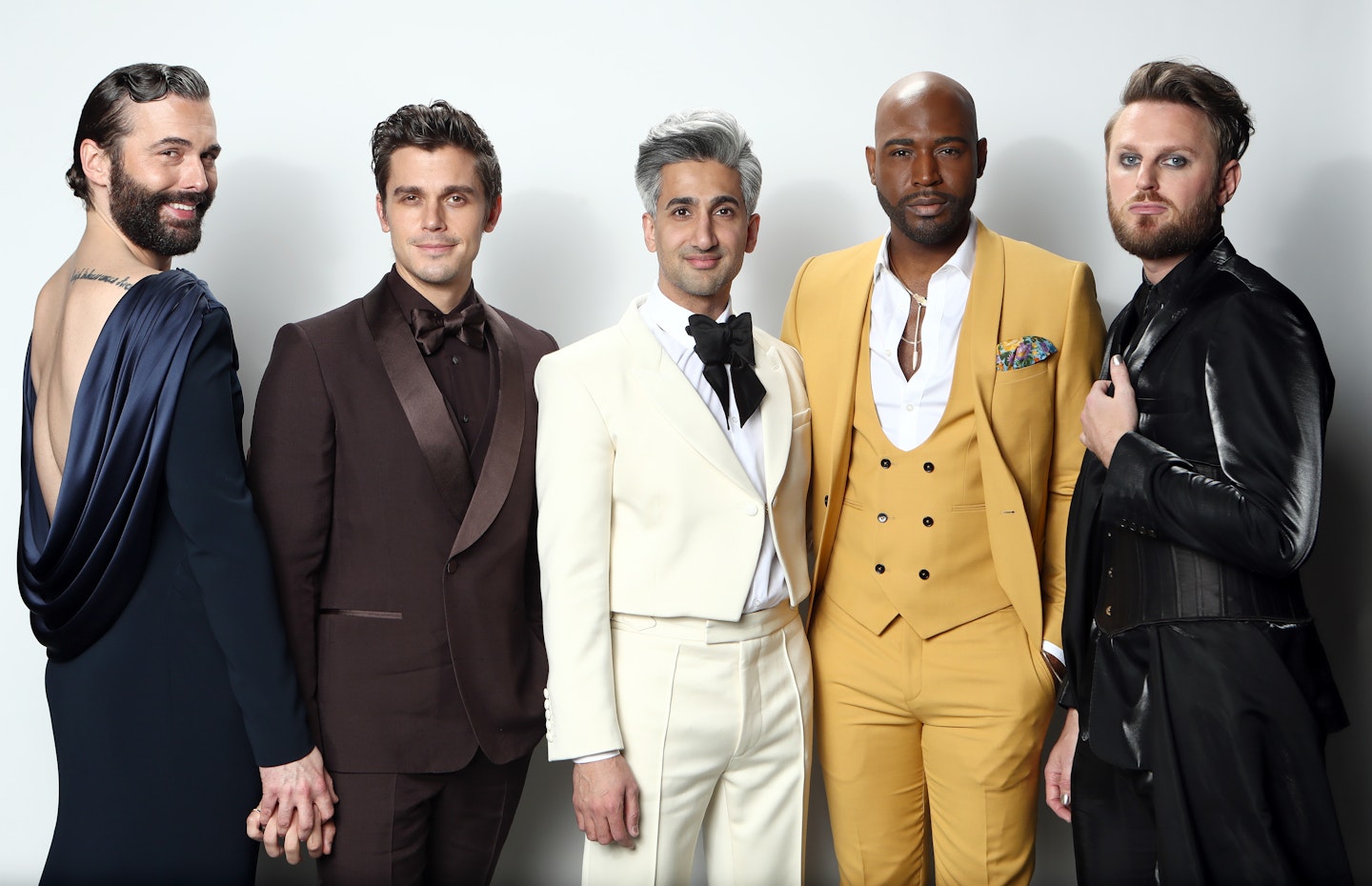 Jonathan Van Ness, Antoni Porowski, Tan France, Karamo Brown and Bobby Berk