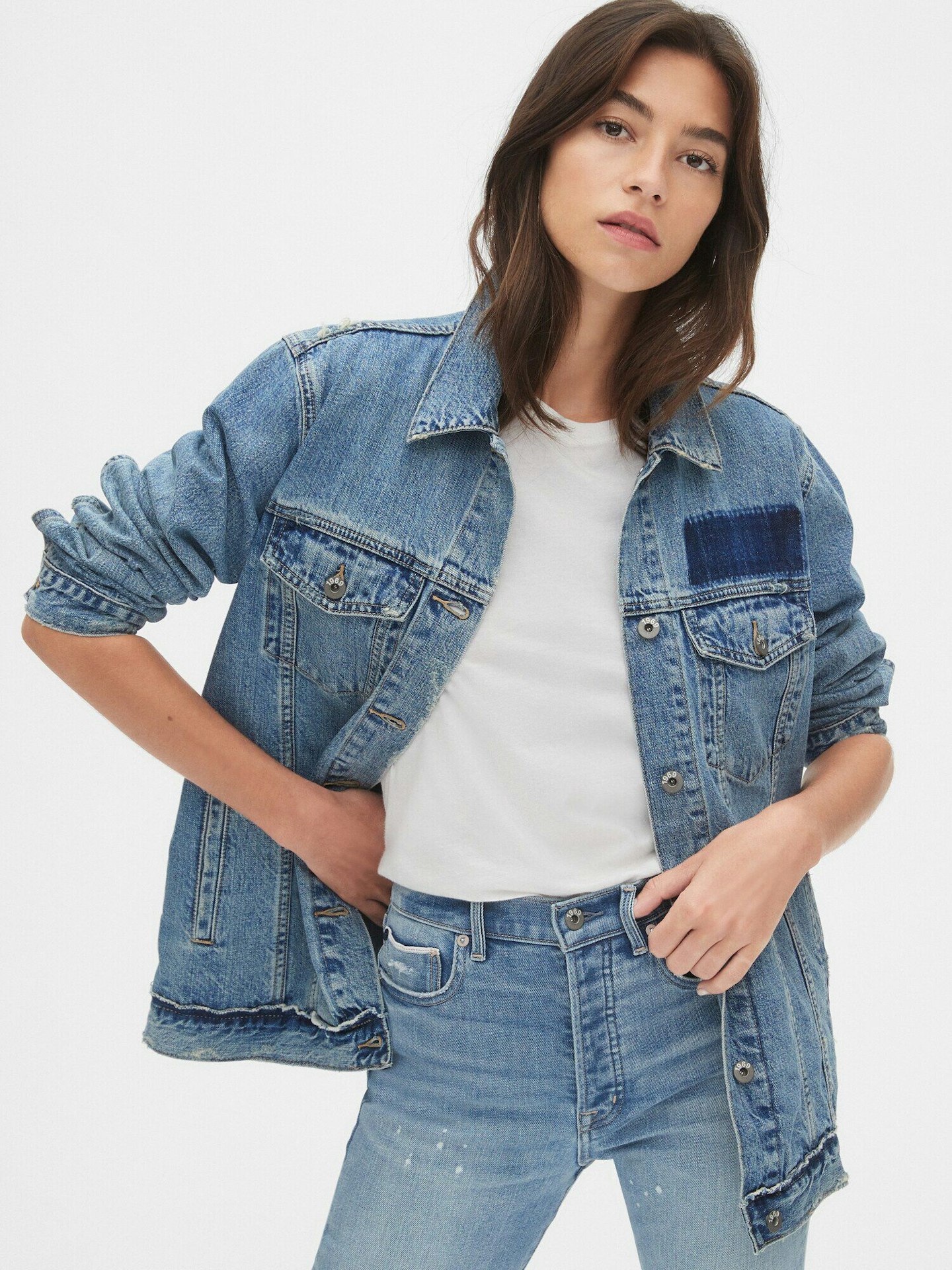 Gap, Oversized Icon Denim Jacket, £50.99