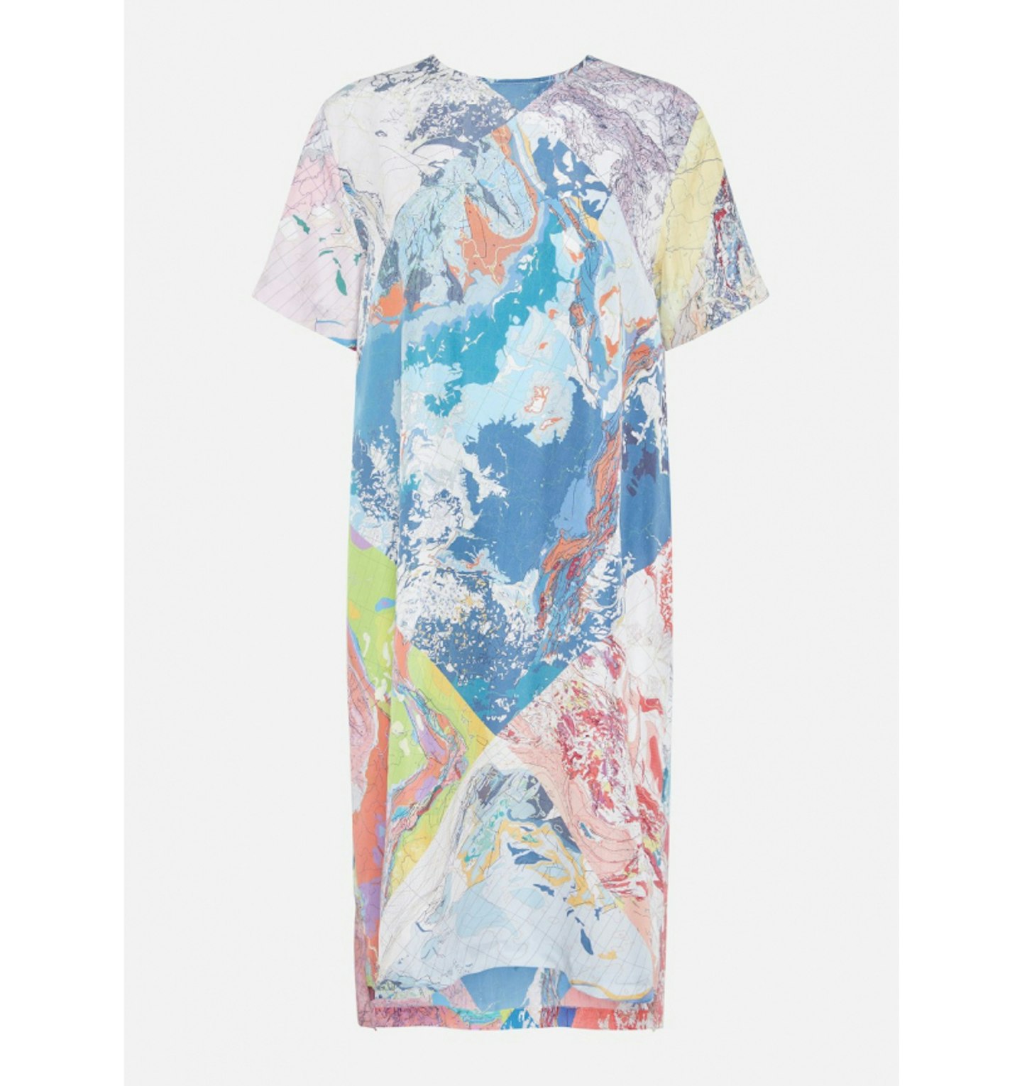 Christopher Raeburn, Multi Map T-shirt Dress, £275