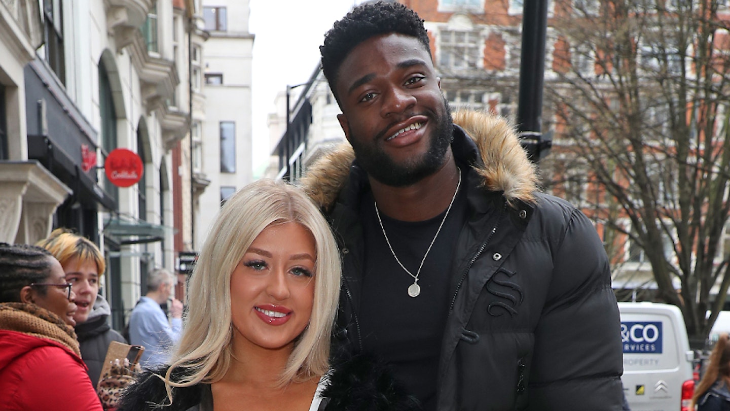 Love Island's Jess Gale and Ched Uzor