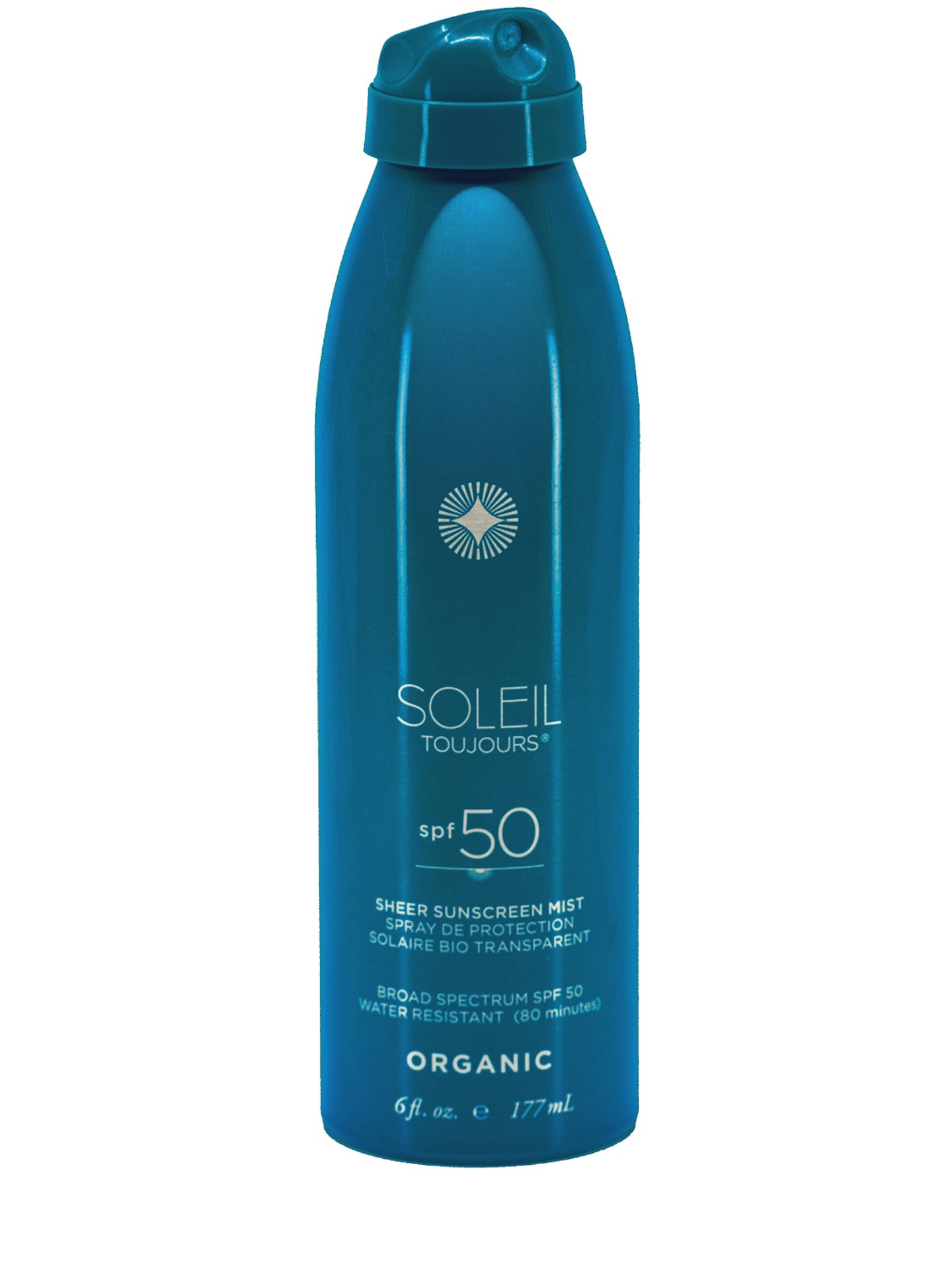 Soleil Toujours, ORGANIC SHEER SUNSCREEN MIST SPF 50, £32