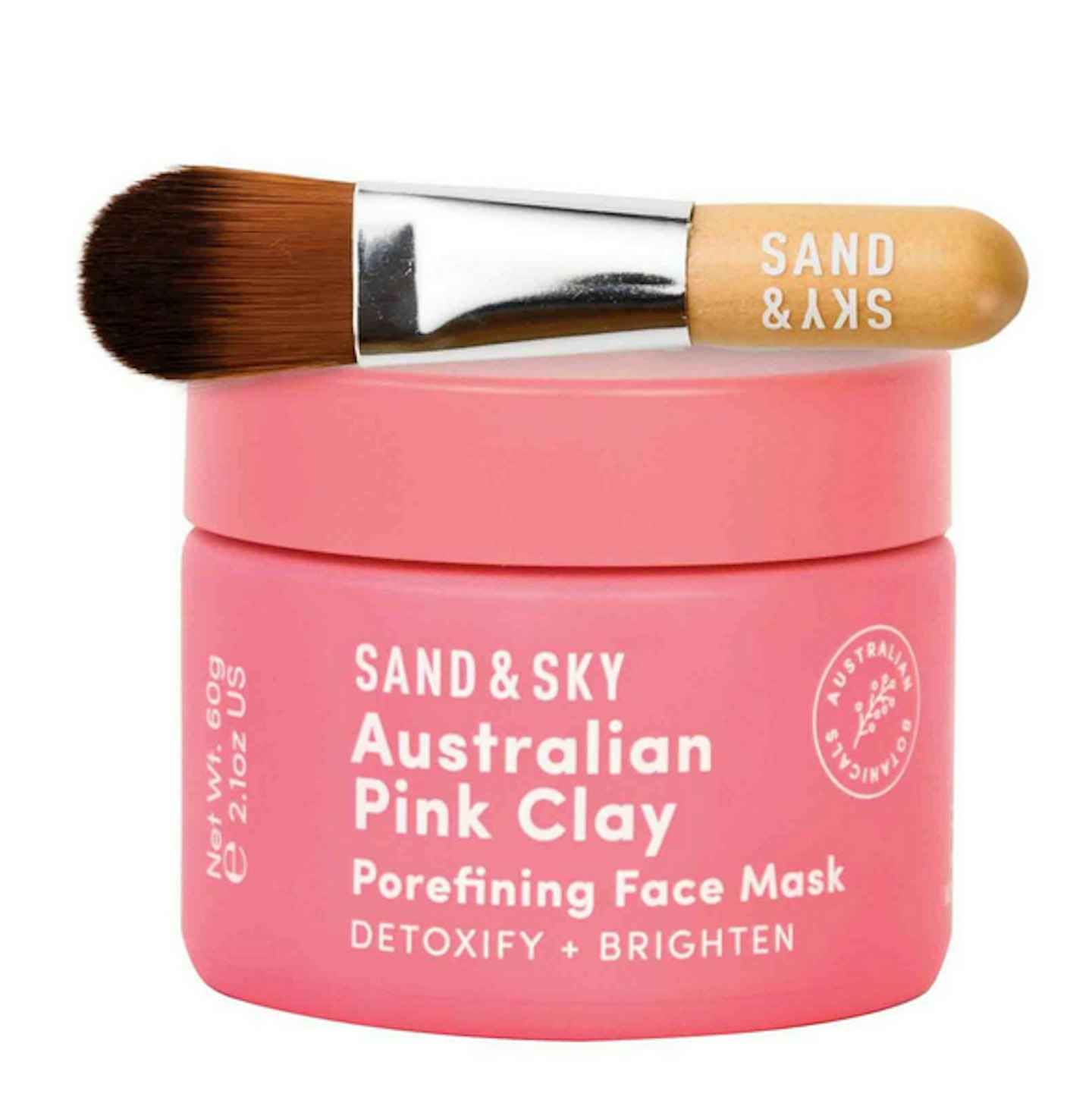 Sand & Sky Brilliant Skin Purifying Pink Clay Mask, £41.90