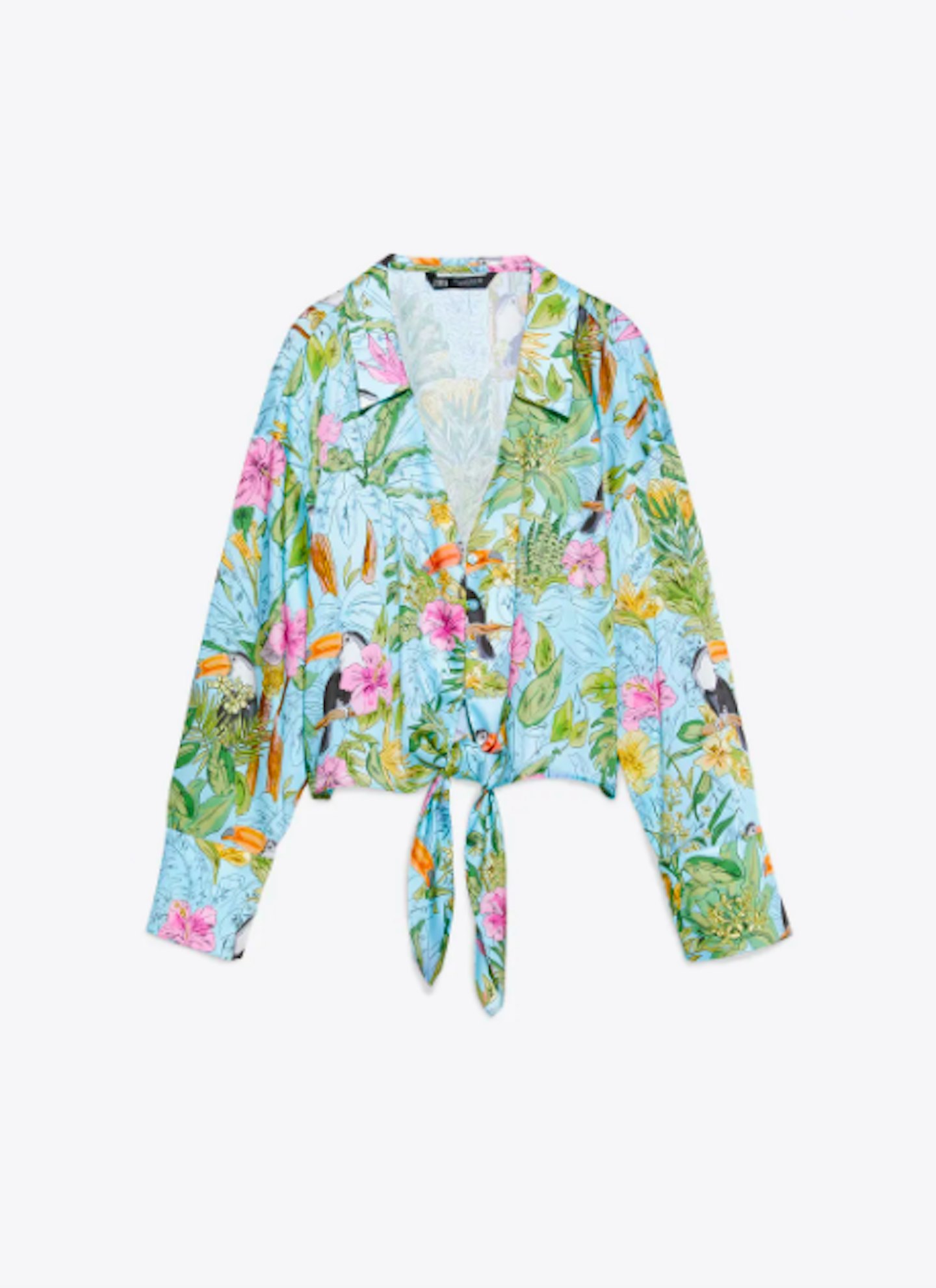 Knotted Printed Shirt, £25.99
