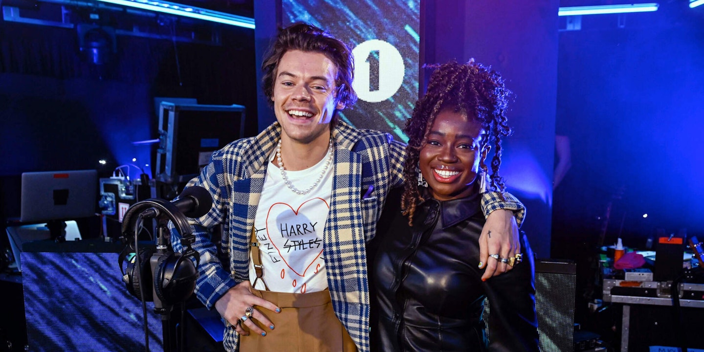 Radio 1 Live Lounge Harry Styles Clara Amfo