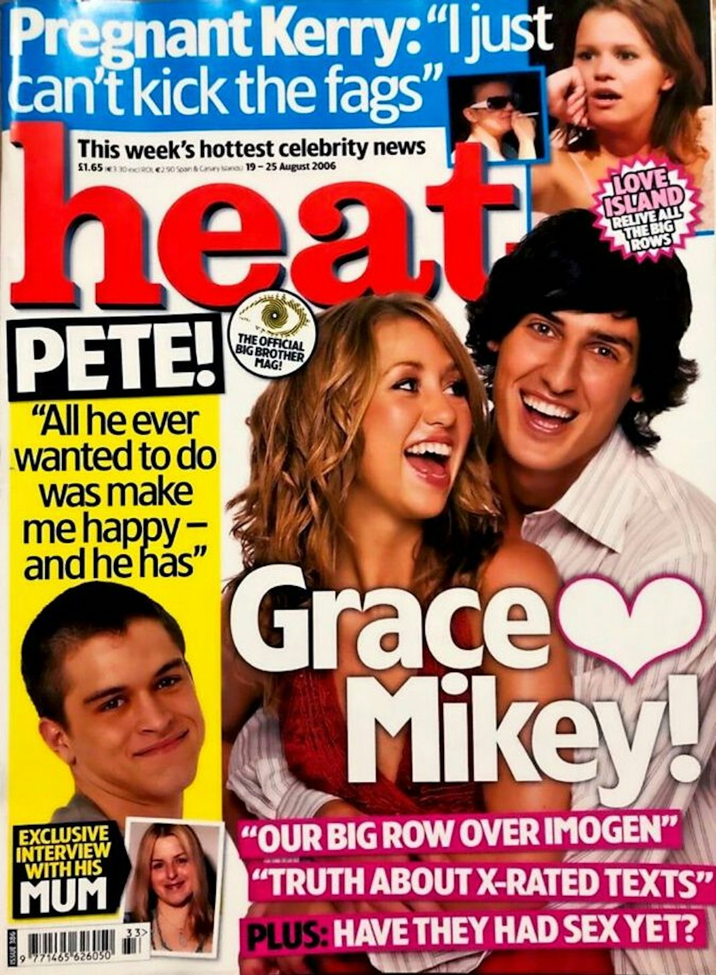 heat magazine cover