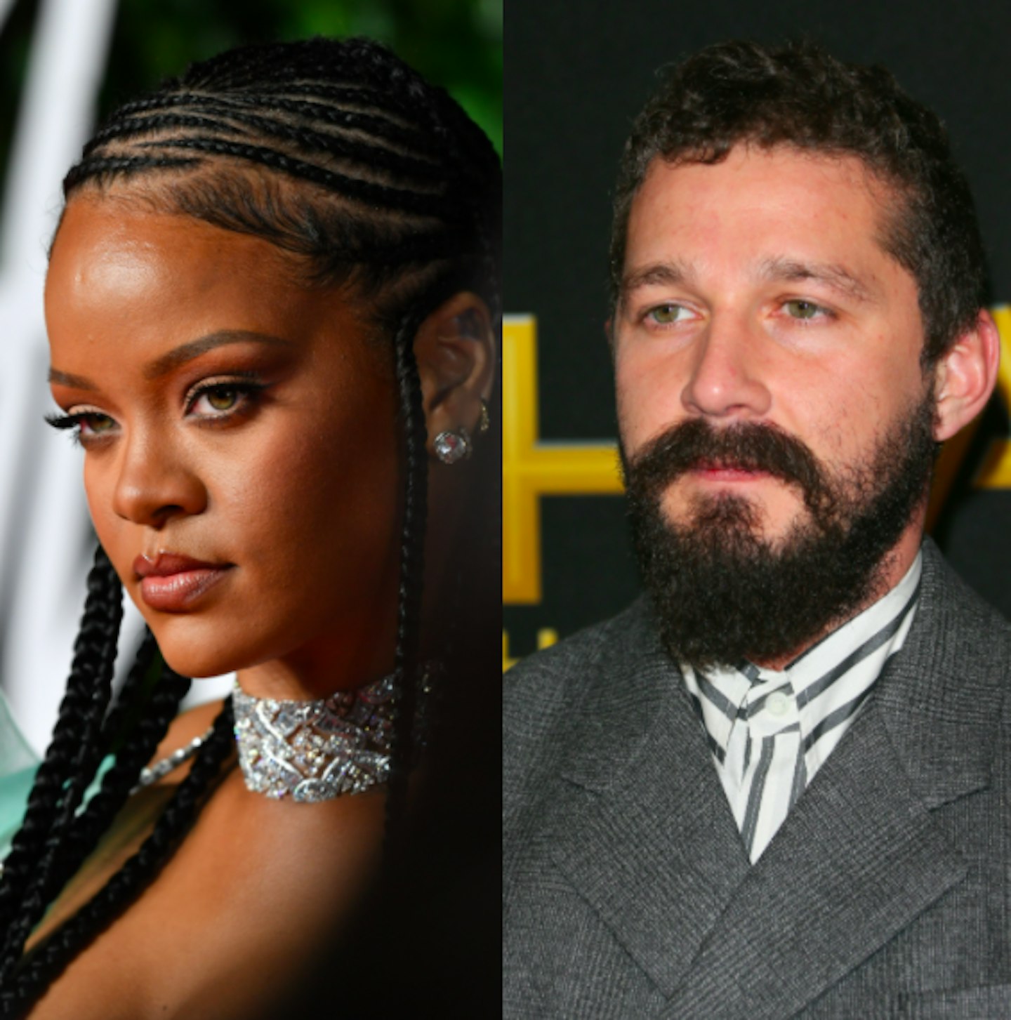 Shia LaBeouf and Rihanna