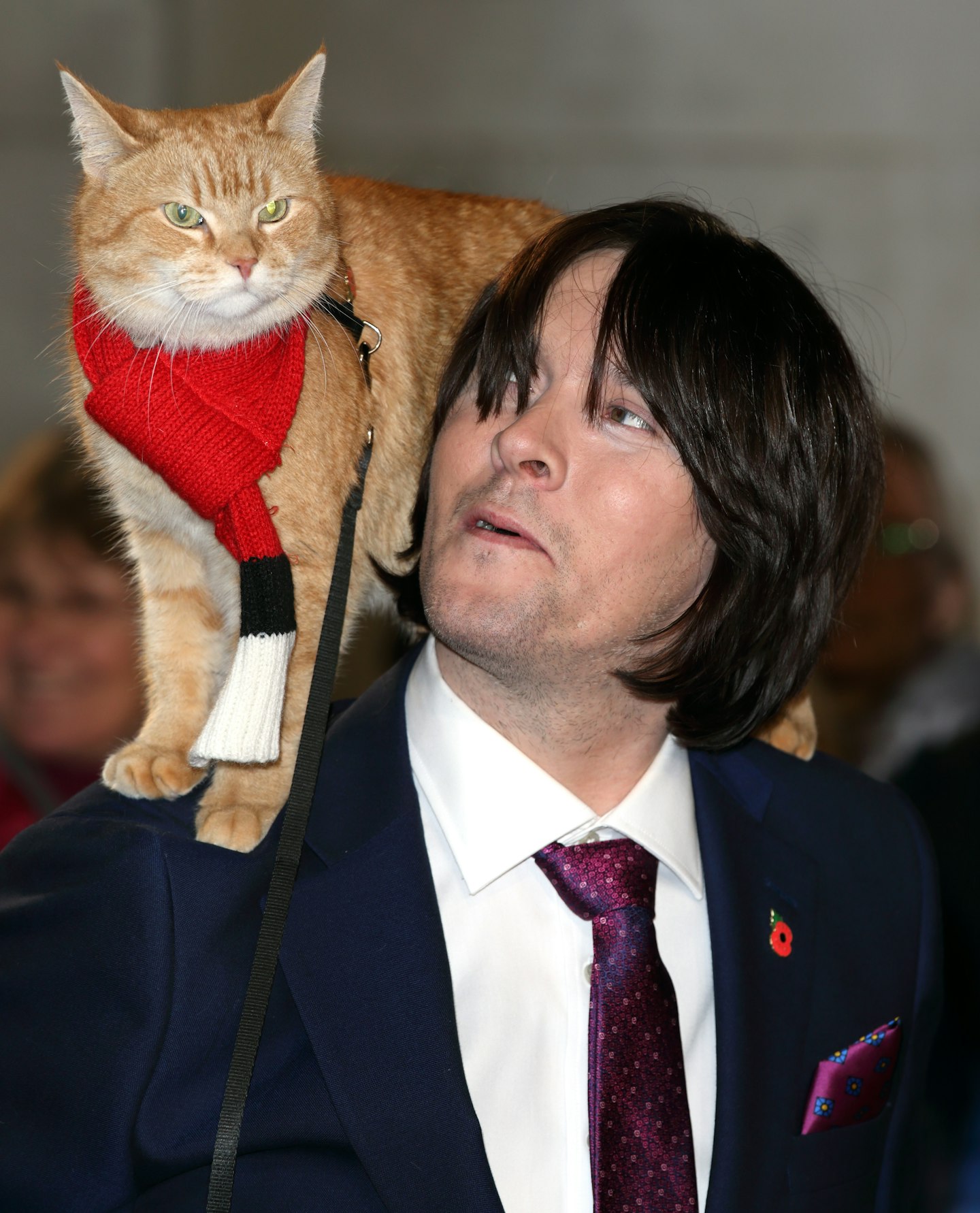 Street Cat Named Bob with owner James