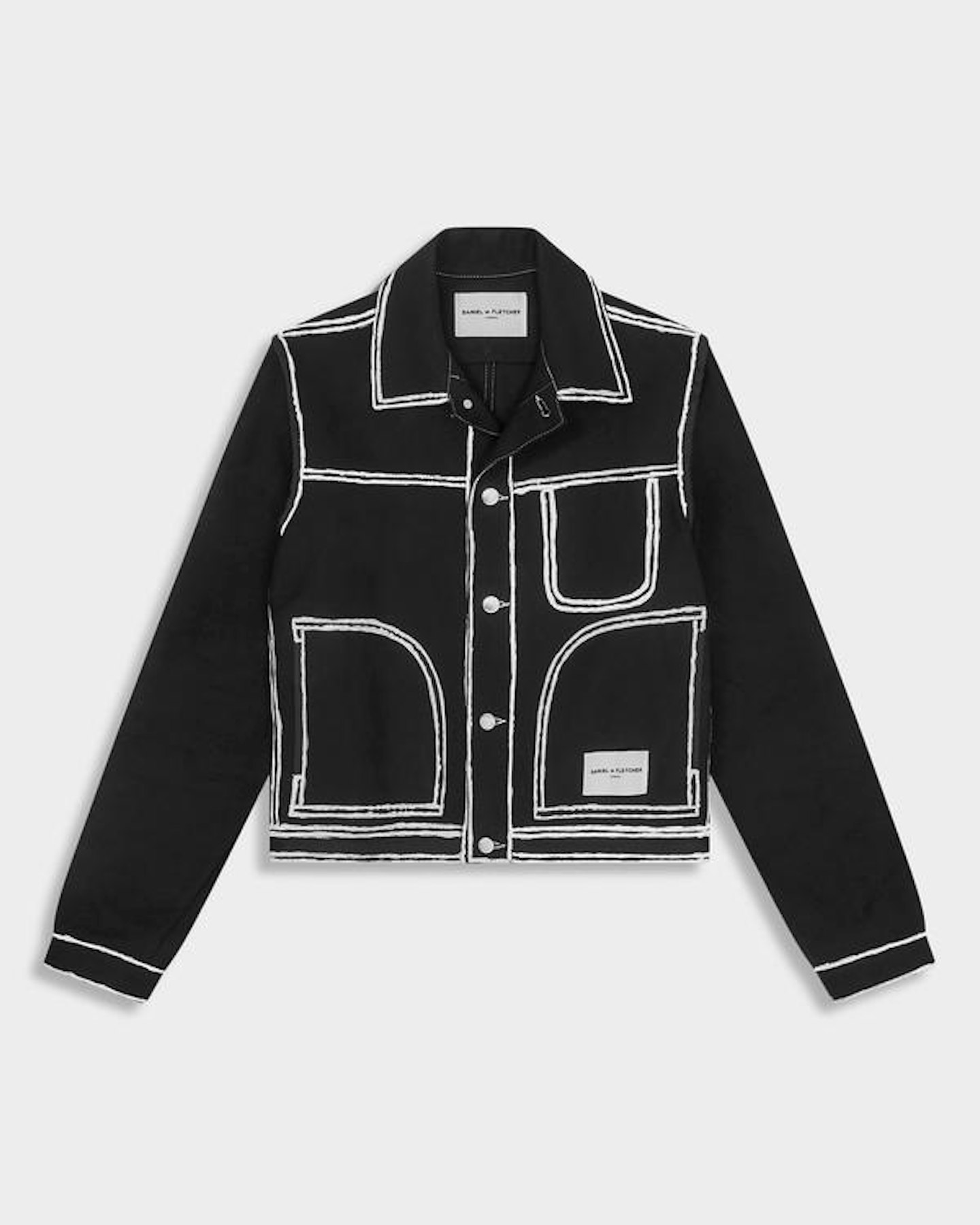 Daniel Fletcher, Painted Edge Jacket, £390