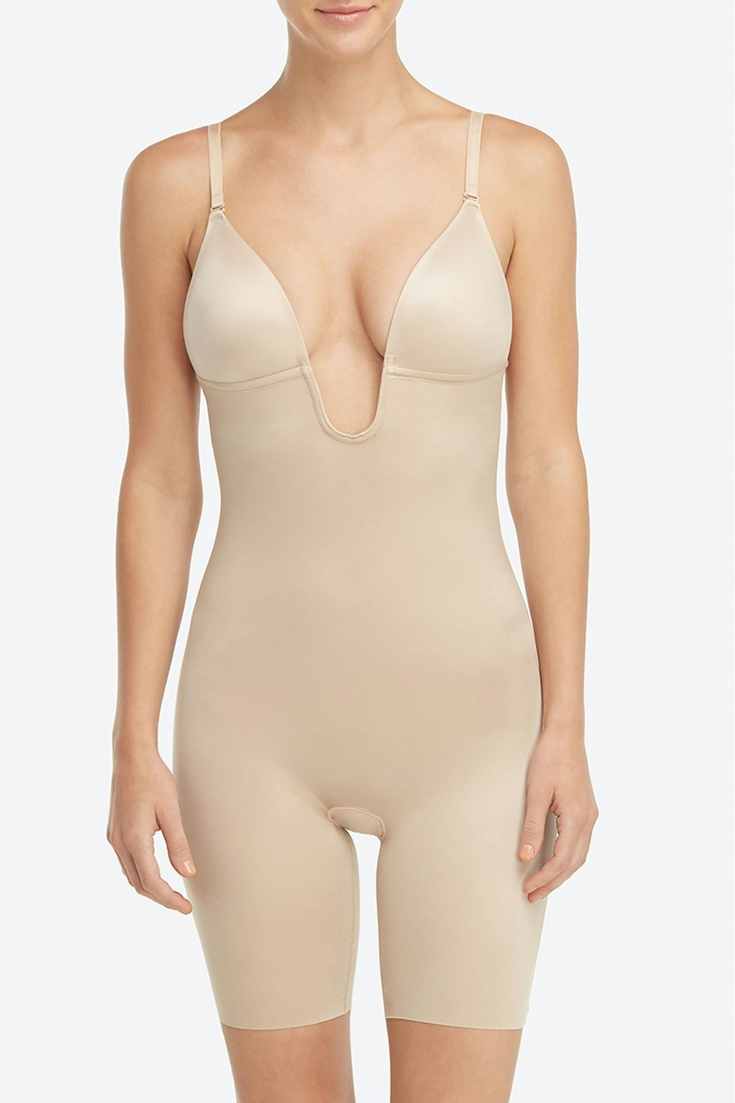 Spanx, Suit Your Fancy Low Back Mid Thigh Bodysuit, £65