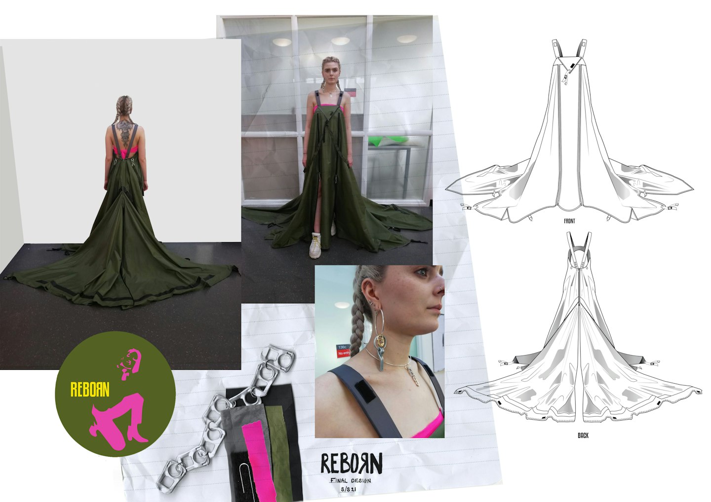 Tasarla Lagan, BA Fashion Design at Leeds Arts University