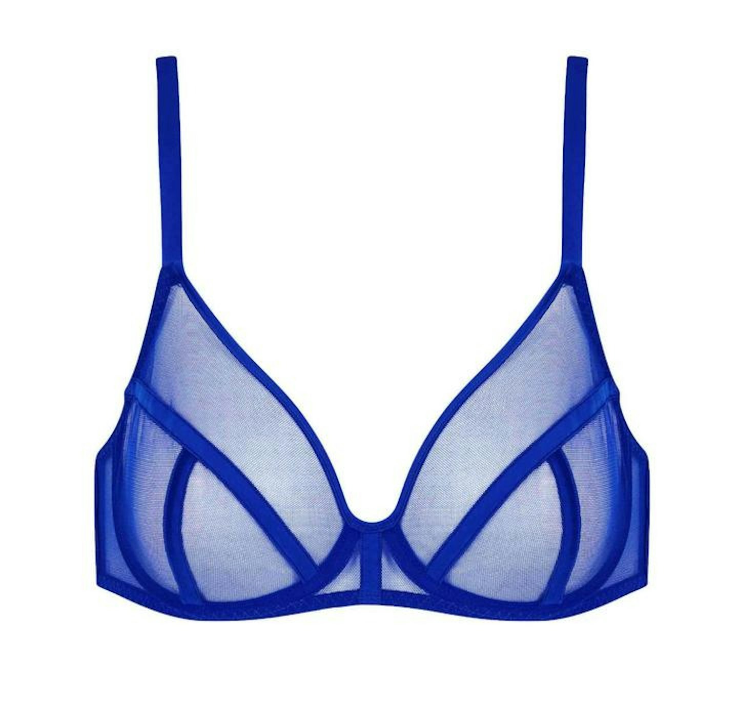 Implicite, Satin Contour Plunge Bra, £44