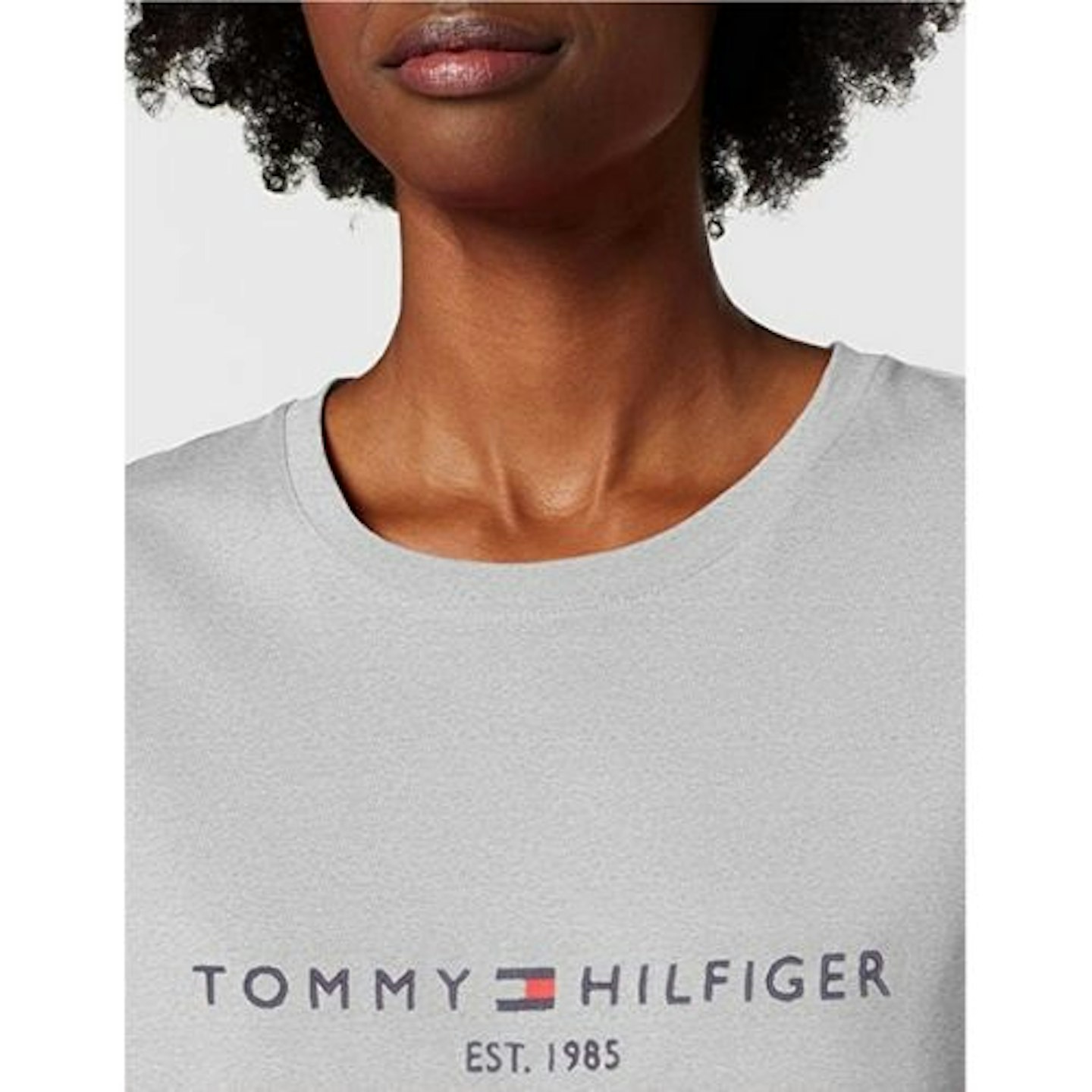 Tommy Hilfiger Women's New Th Ess Hilfiger C-nk Tee Ss T-Shirt