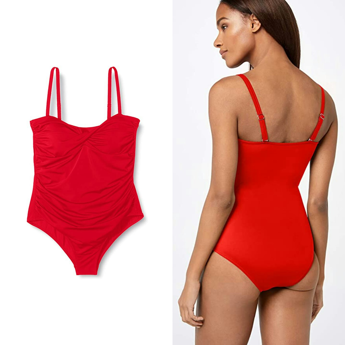 Amazon Brand - Iris & Lilly Women's Shaping Swimsuit