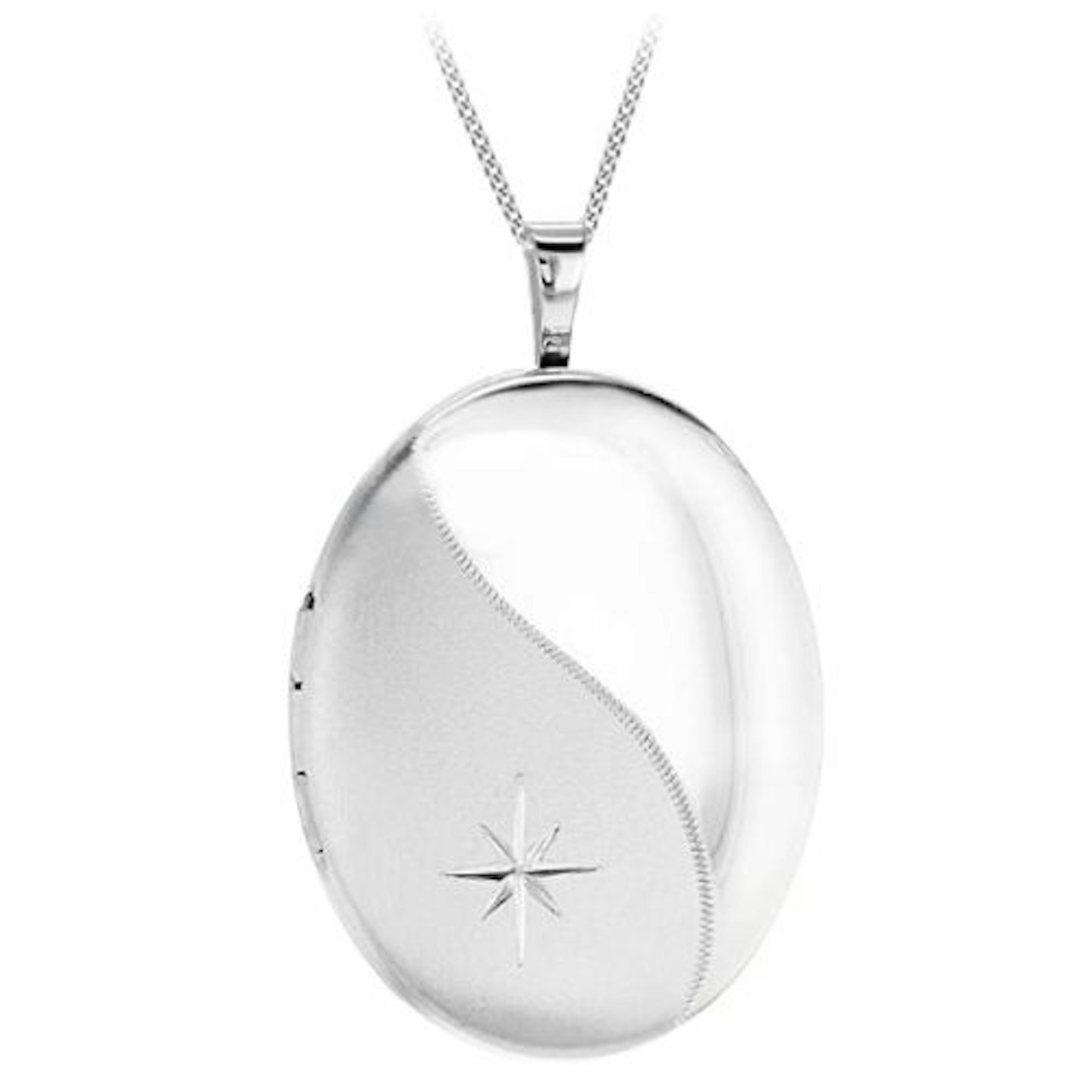 Tuscany Silver Sterling Silver Oval Locket