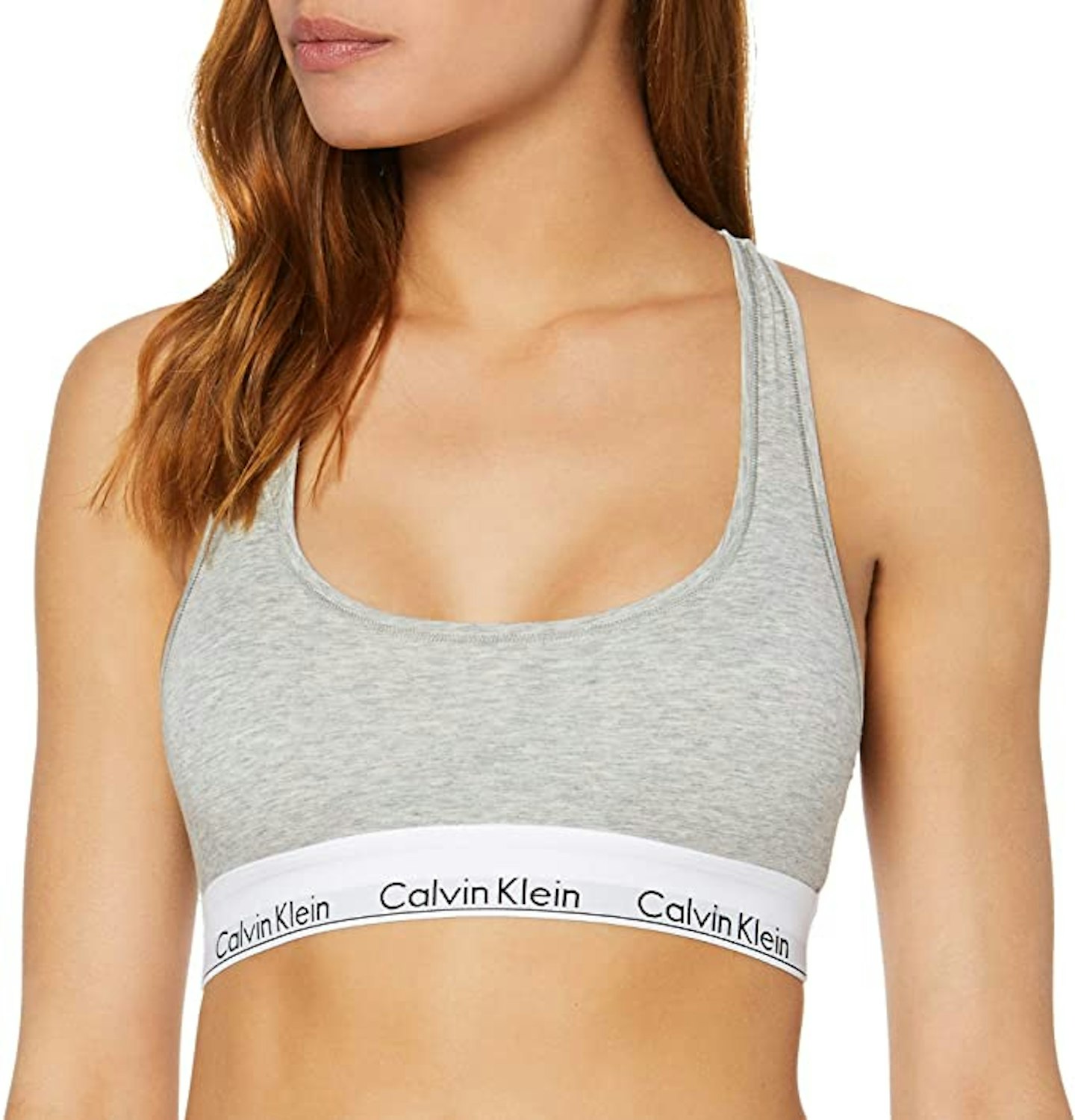Calvin Klein Women's Modern Cotton-Bralette Sports Bra