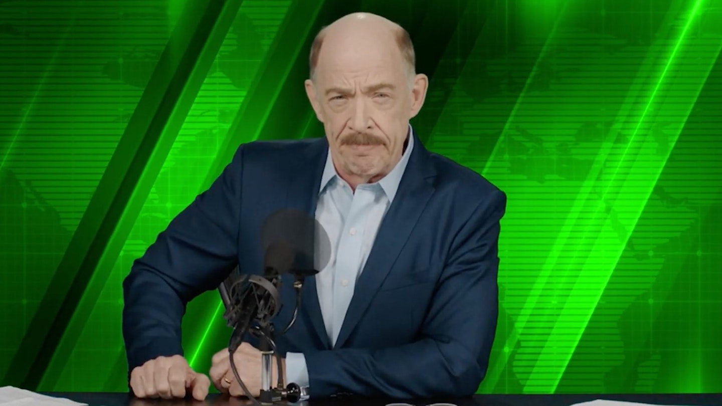JK Simmons as J. Jonah Jameson in Spider-Man: Far From Home