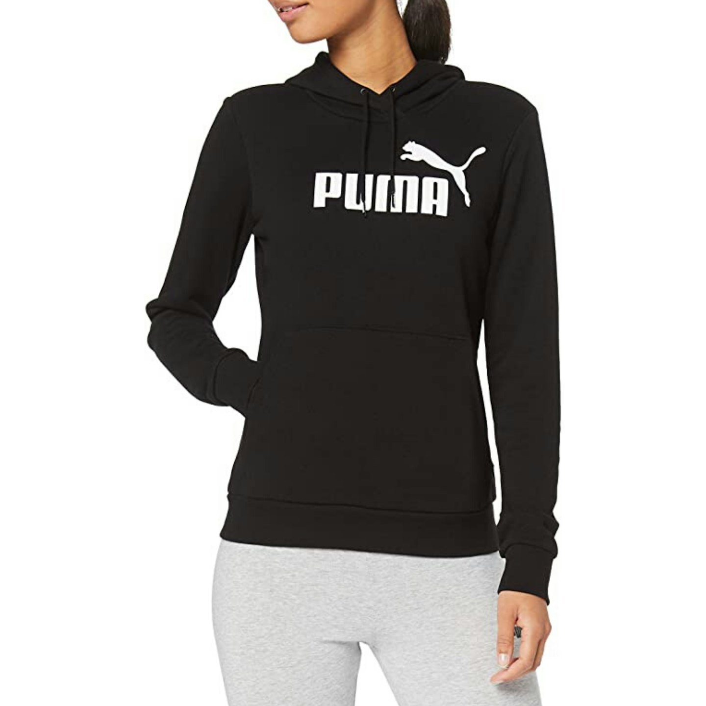 PUMA Women's Ess Logo Hoodie Tr Sweatshirt