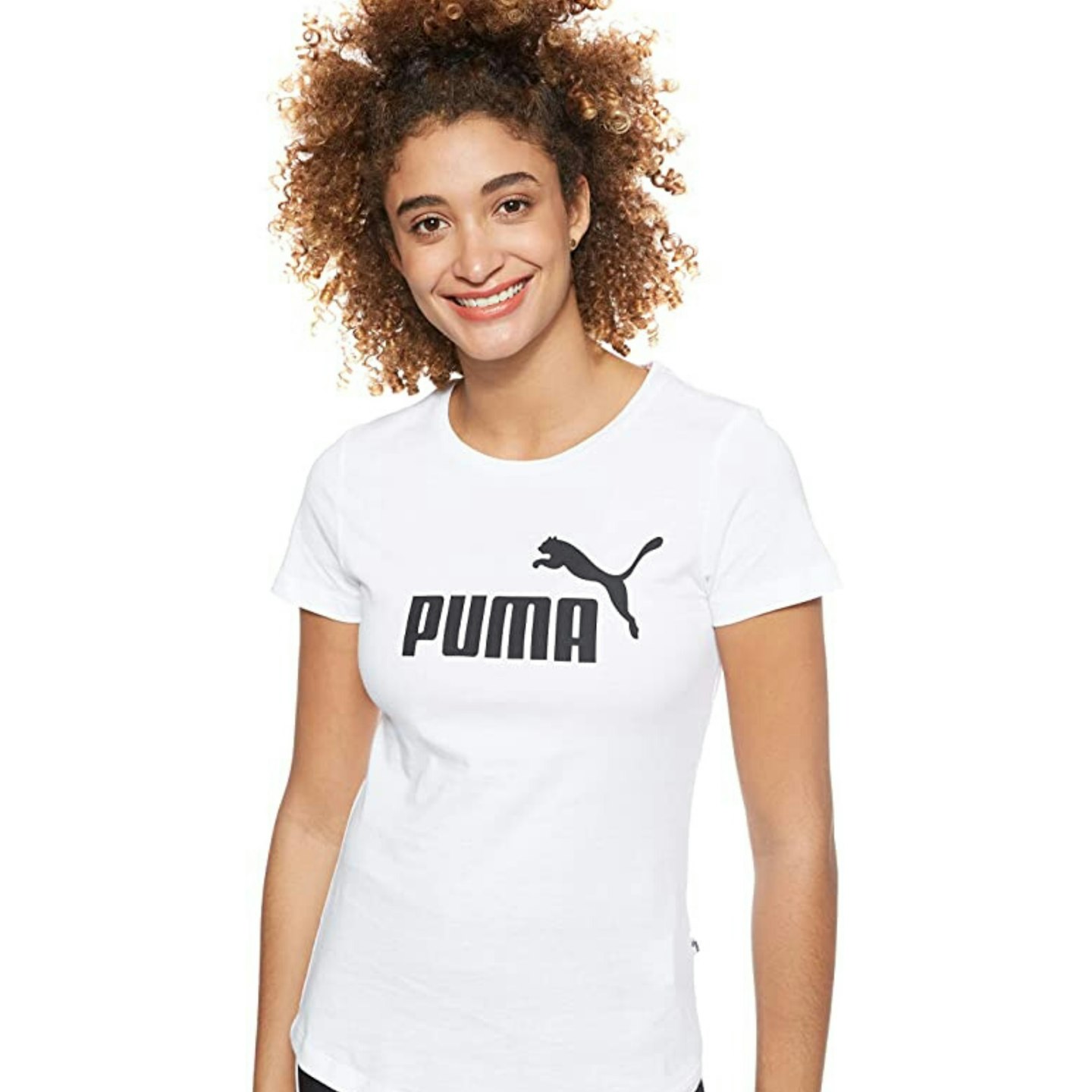 PUMA Women's Ess Logo Tee T-Shirt