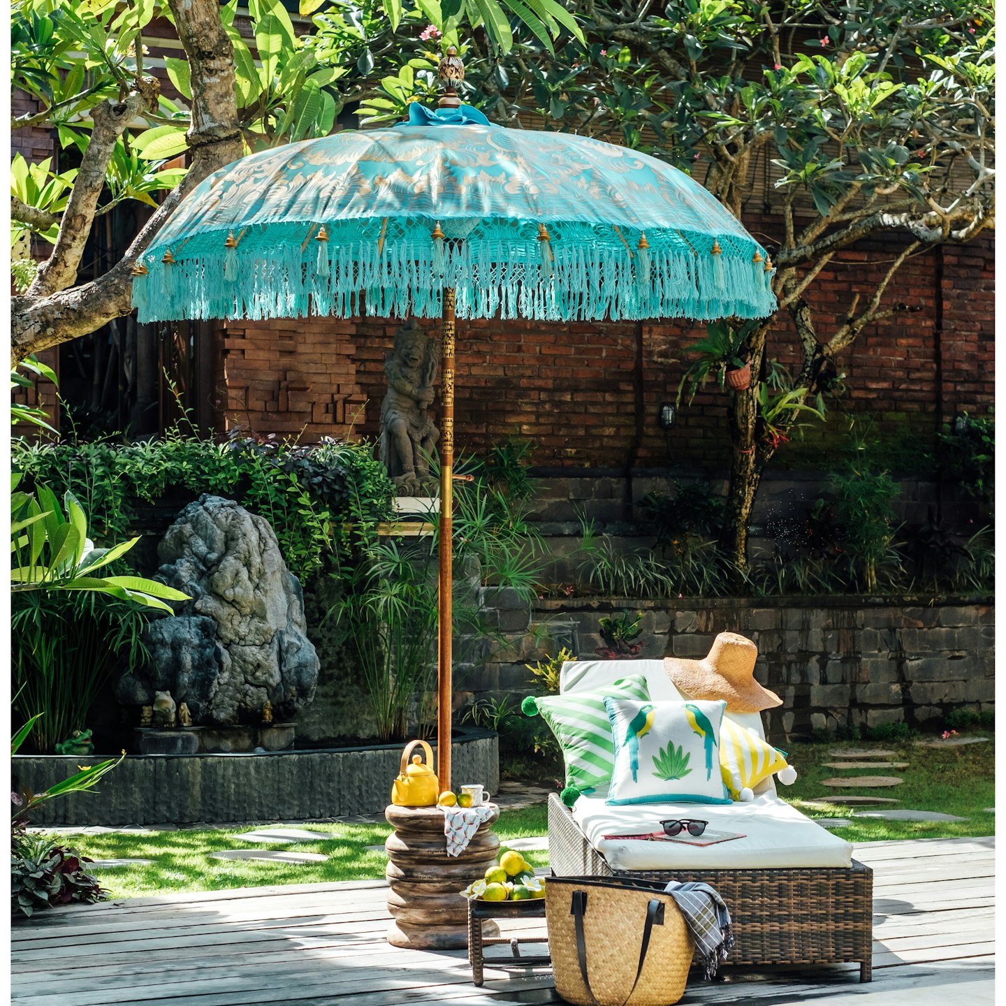 Textile Parasol from East London Parasols