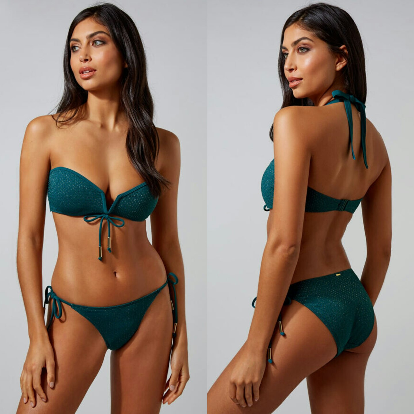 Bermuda multiway bandeau bikini