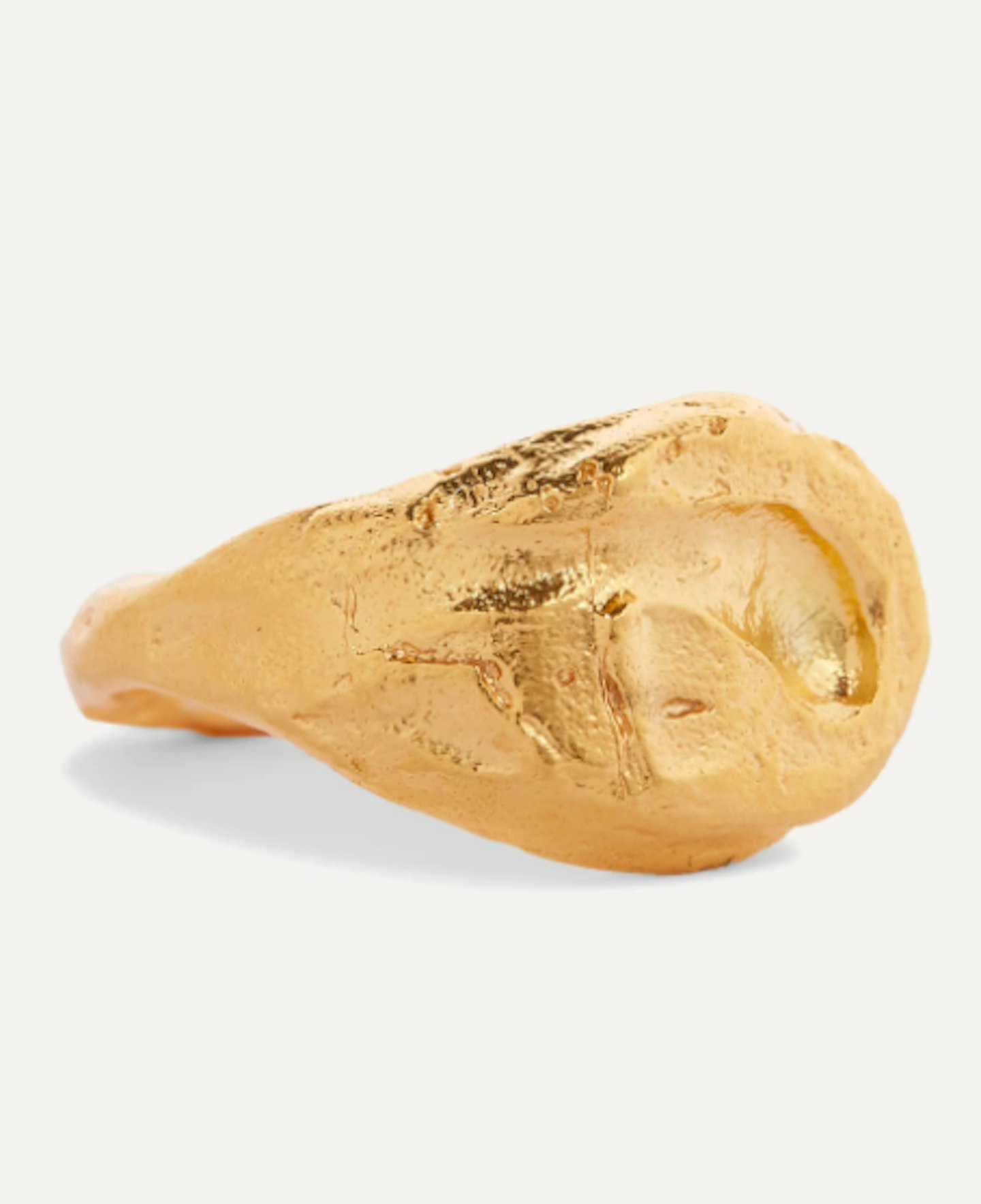 Alighieri, The Infernal Stone Gold-Plated Ring, £210