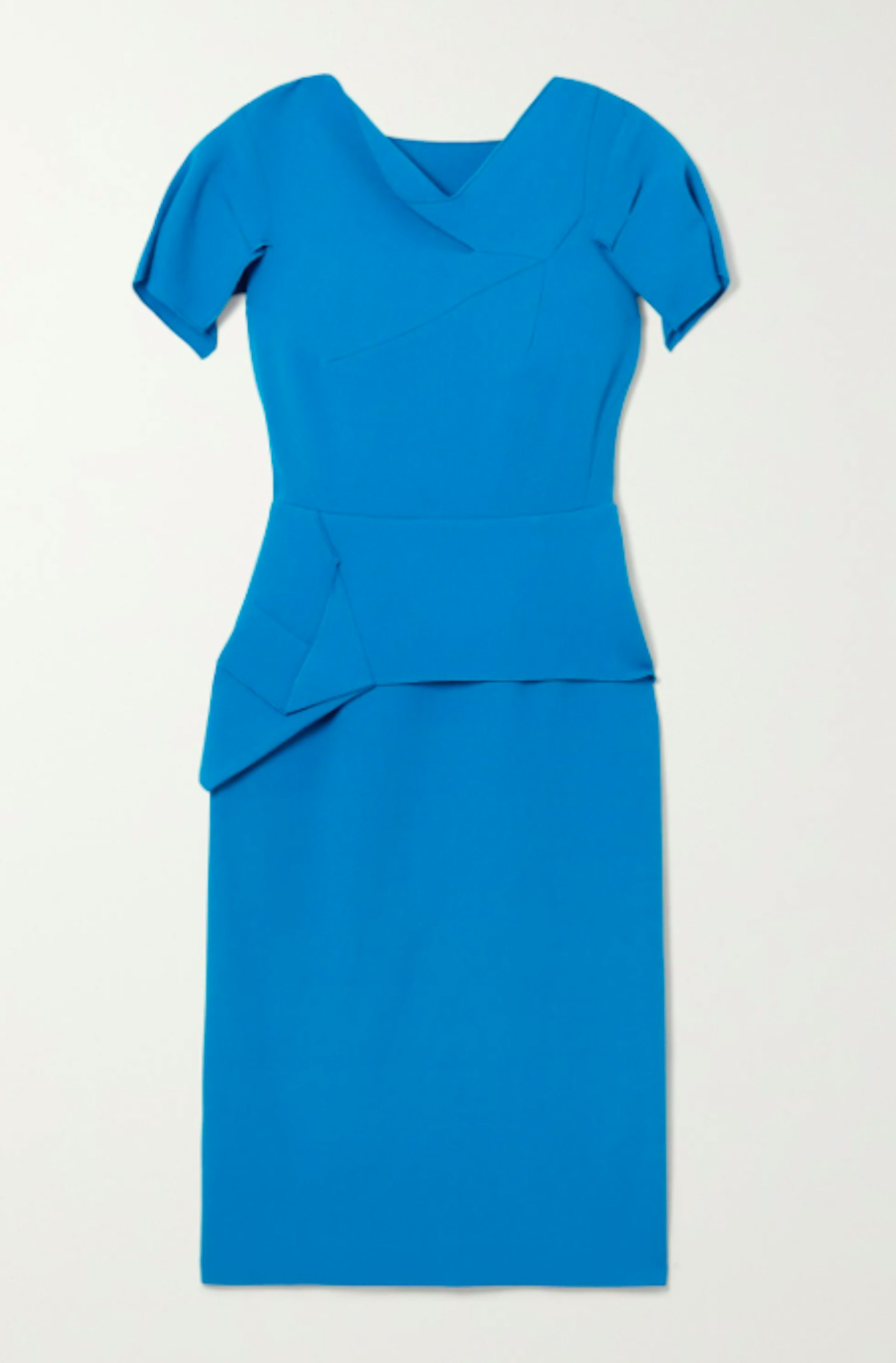 Roland Mouret, Vernon Draped Wool-Crepe Dress, £1,395