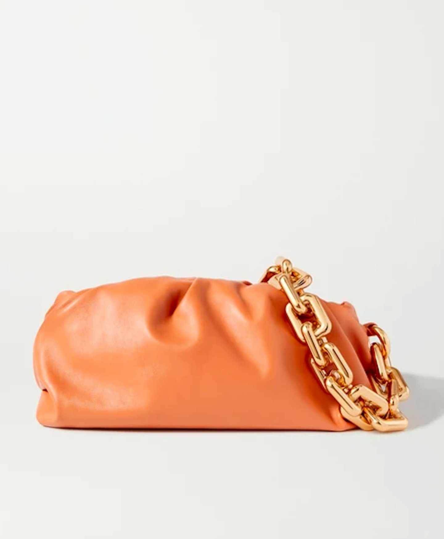 Bottega Veneta, The Chain Pouch Gathered Leather Clutch, £2,645
