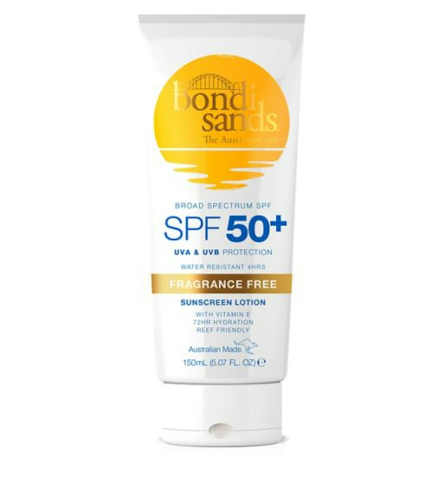 Bondi Sands, Suncreen Lotion SPF 50+ Fragrance Free, £7.99