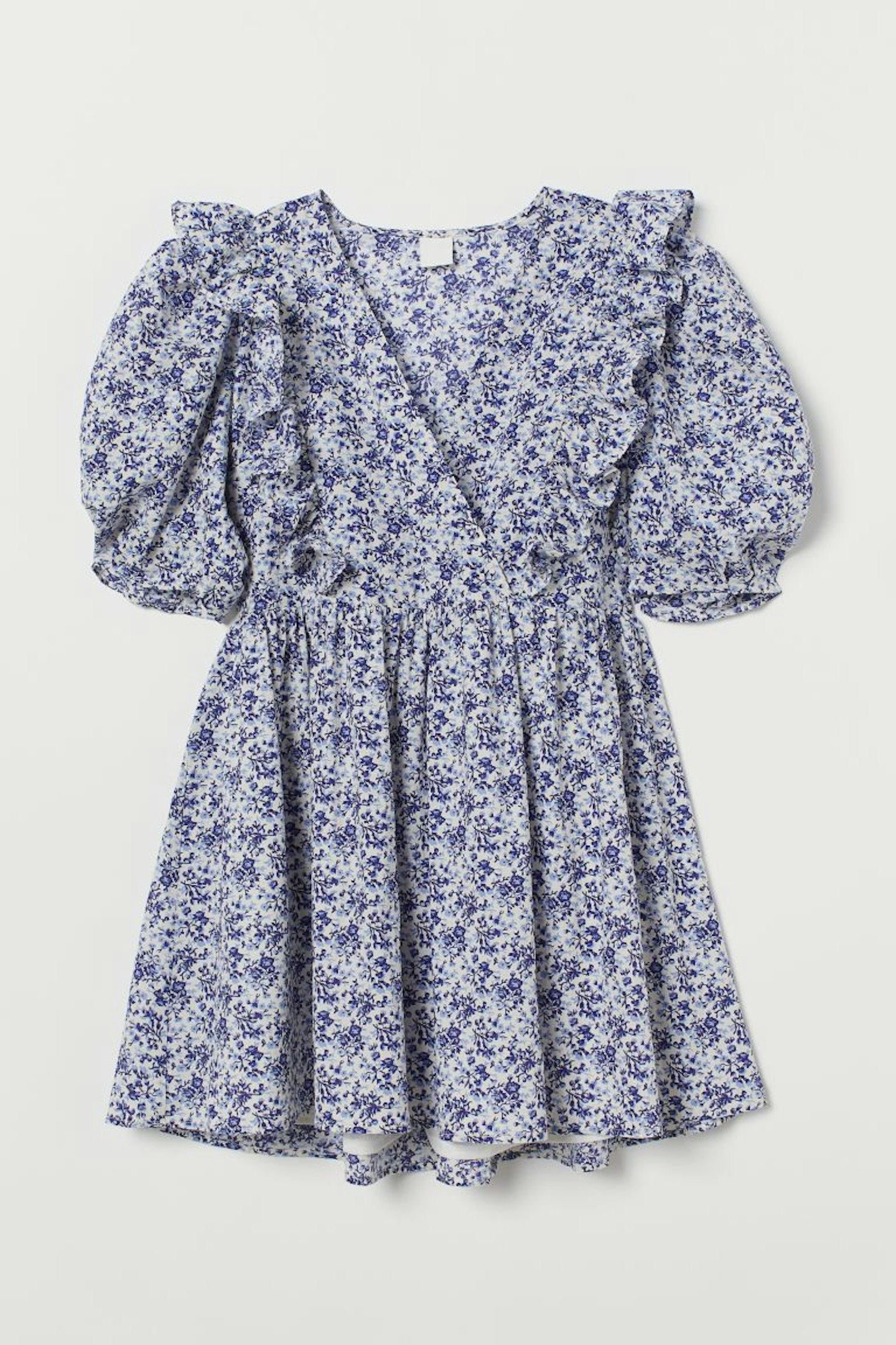 H&M, Puff-sleeved Dress, £24.99