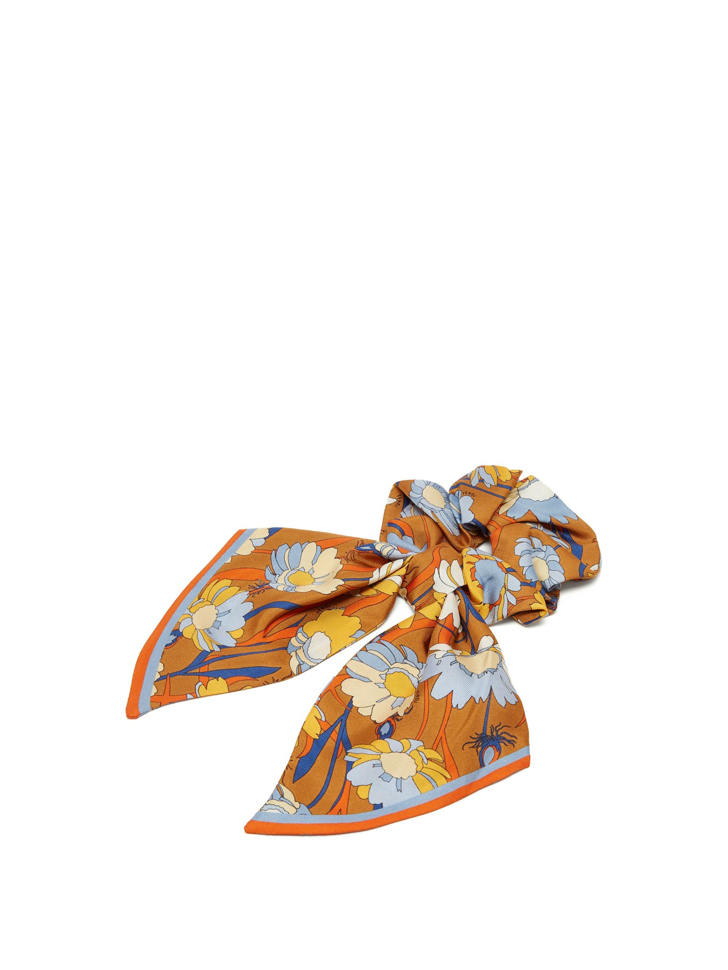 Fendi, Floral Print Silk Twill Scrunchie, £220