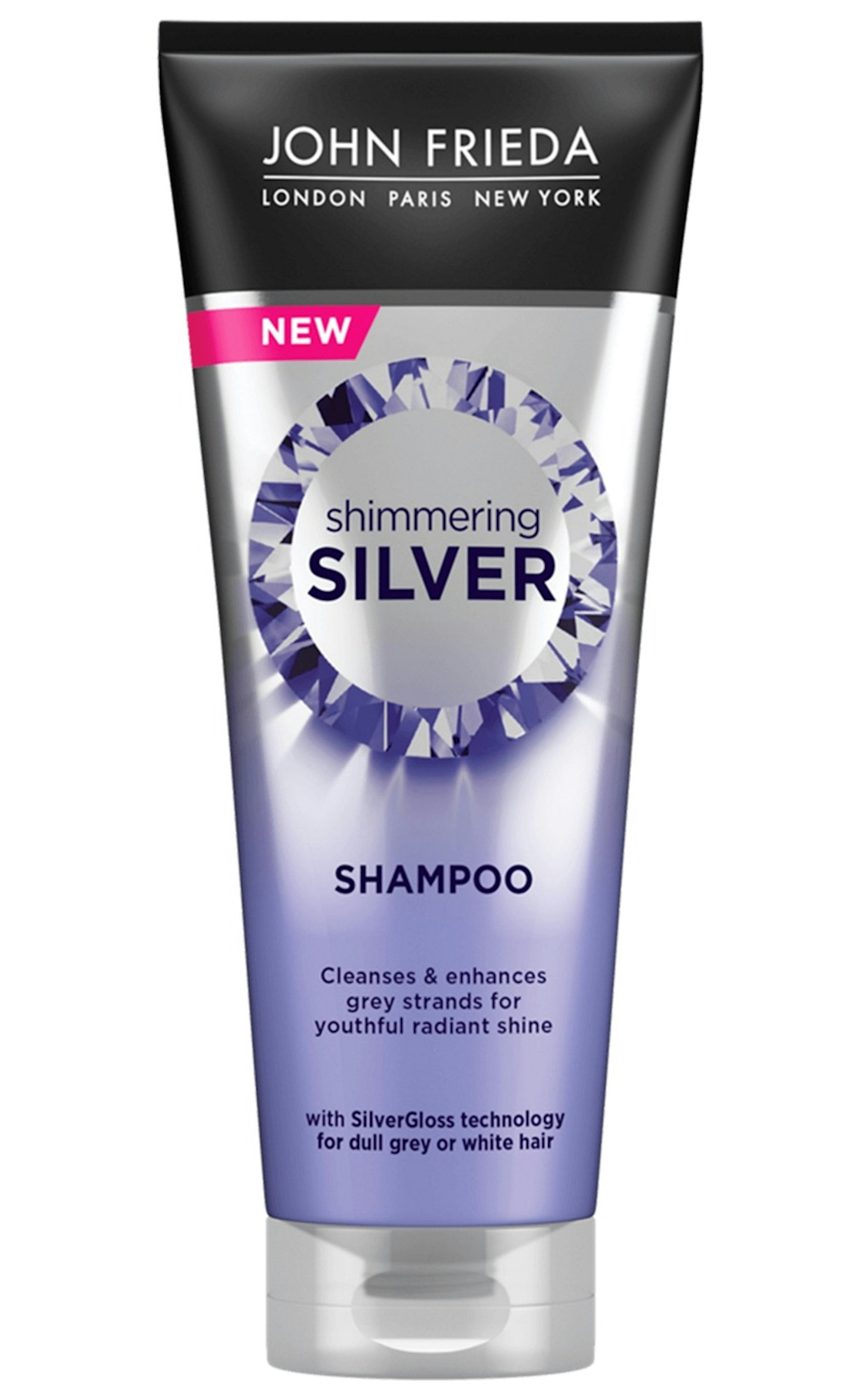 John Frieda Shimmering Silver Shampoo, £5.99
