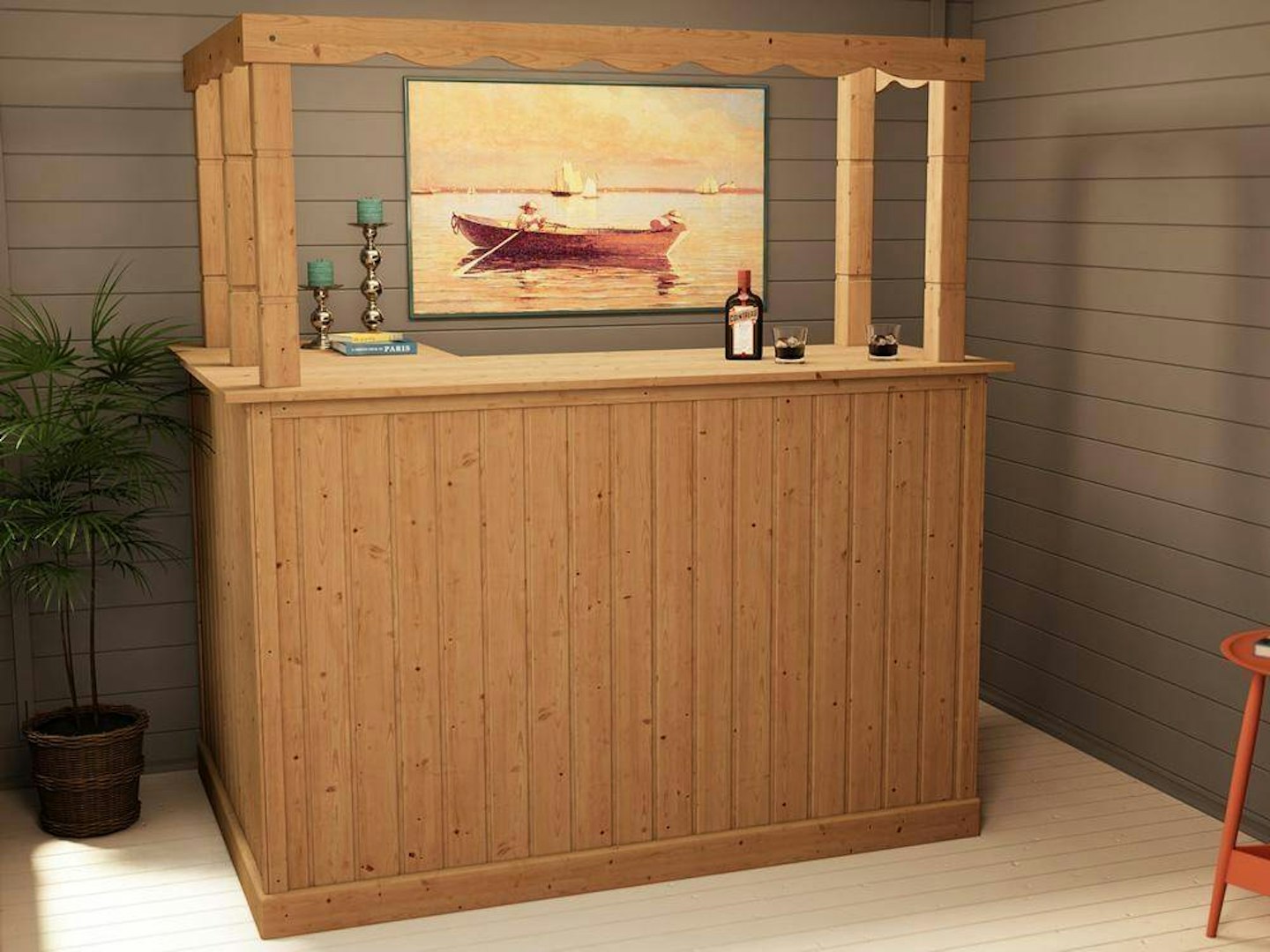 Dunster House, Cabin Corner Bar