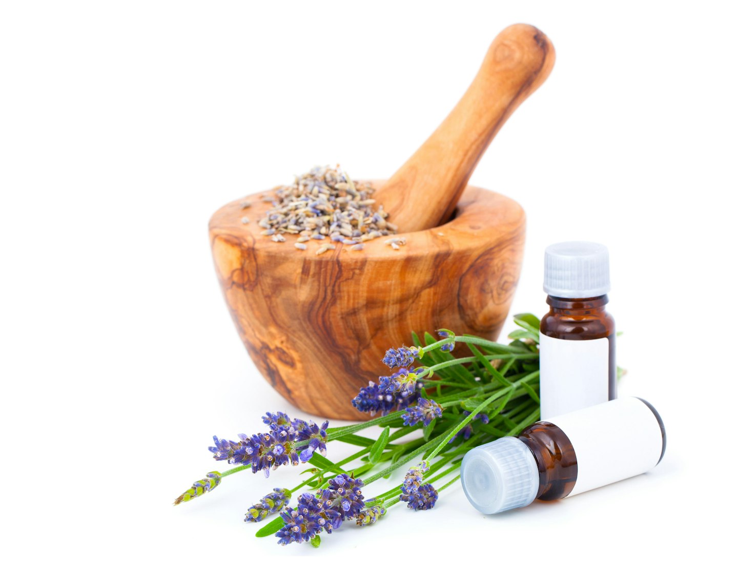 essential oils including lavender used for soaps