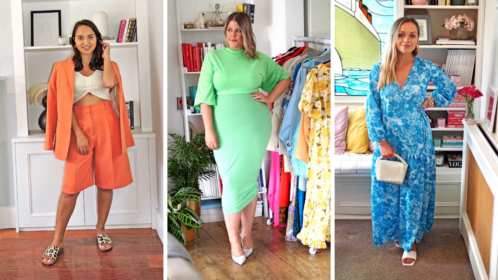 How to wear bright colours, as seen on the heat style team