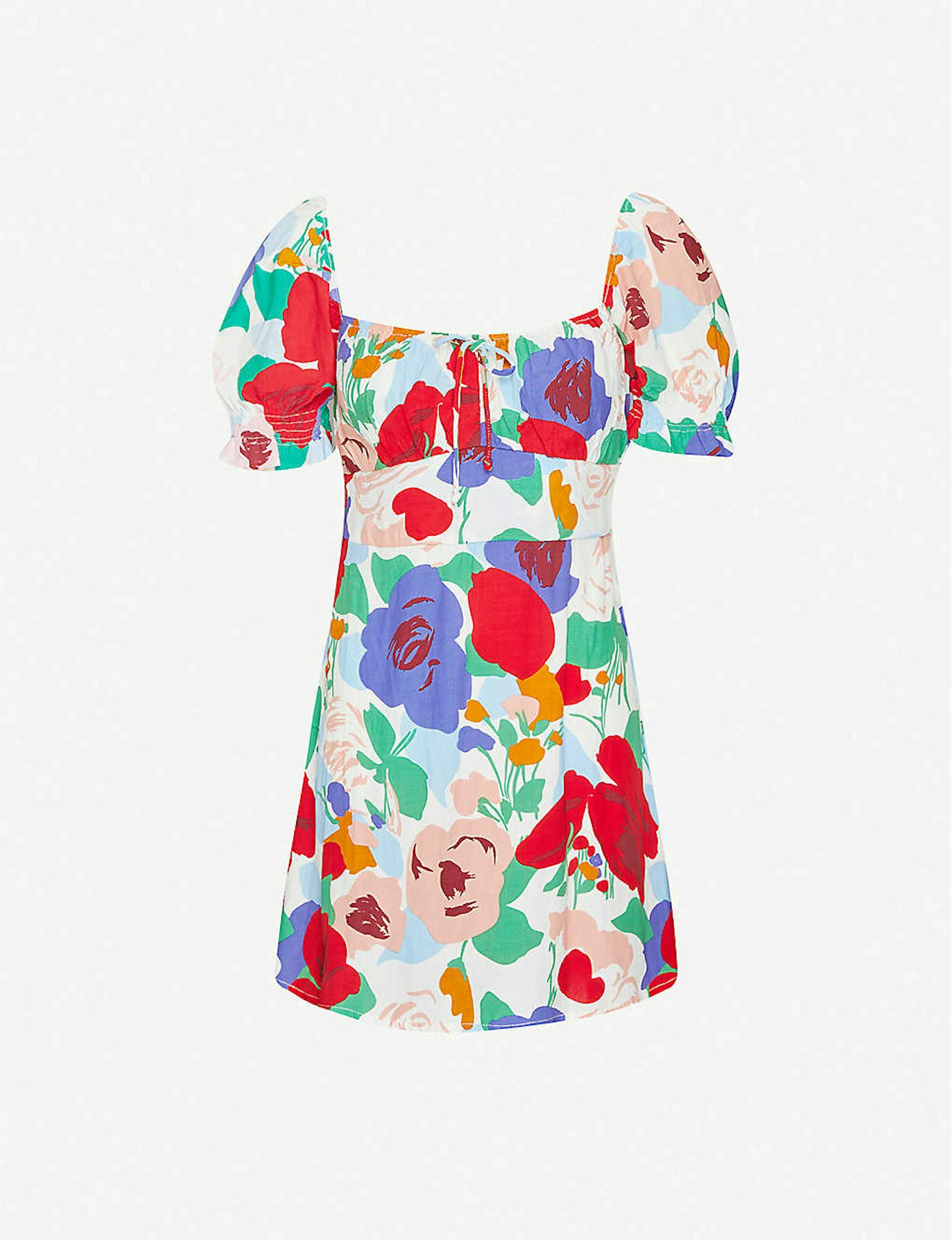 Faithfull The Brand, Floral Woven Mini Dress, £145
