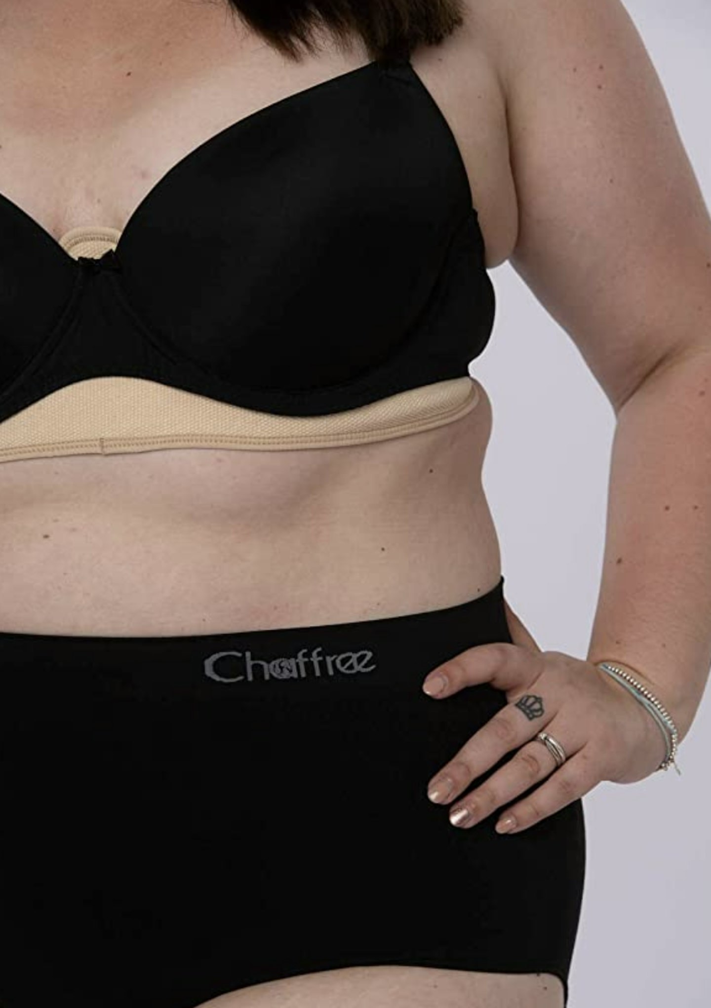 Chaffree Anti Chafing Sweat Control Bra Liner Band Large (from C Cup Upwards)